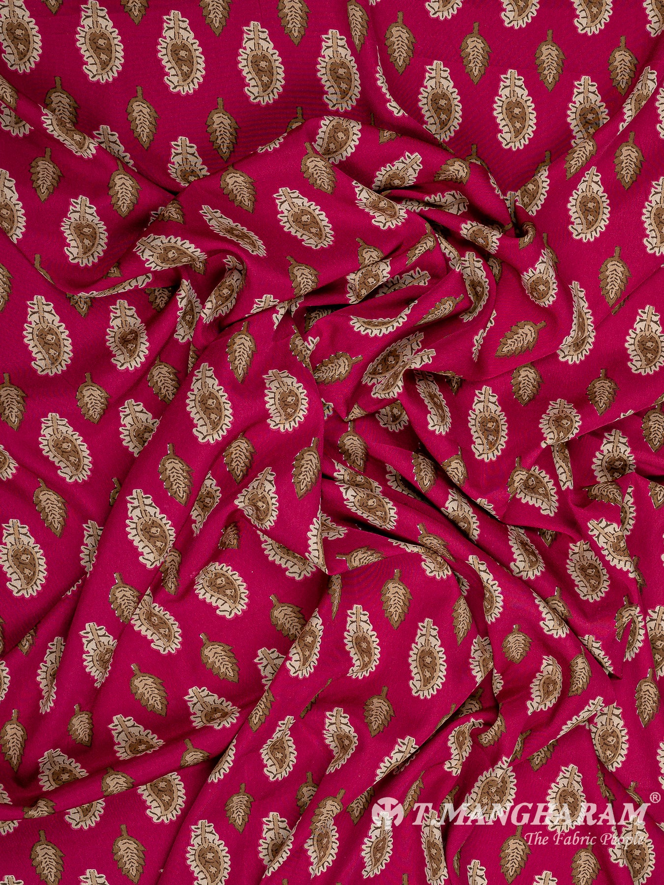 Pink Crepe Fabric - EC10473 view-4