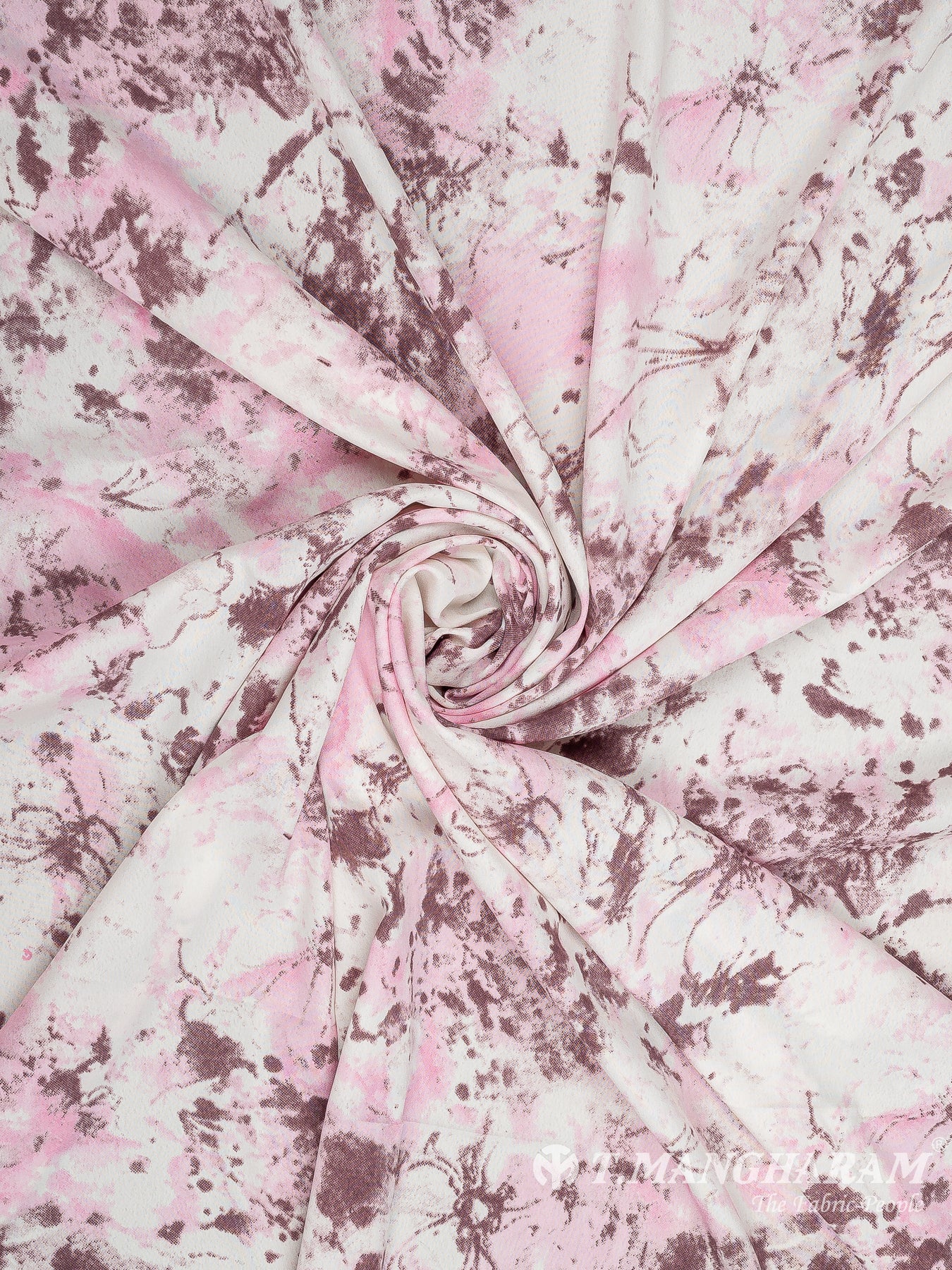 Pink Crepe Fabric - EC10460 view-1