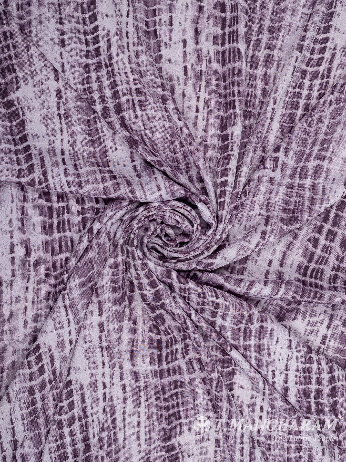 Purple Crepe Fabric - EC10445 view-1