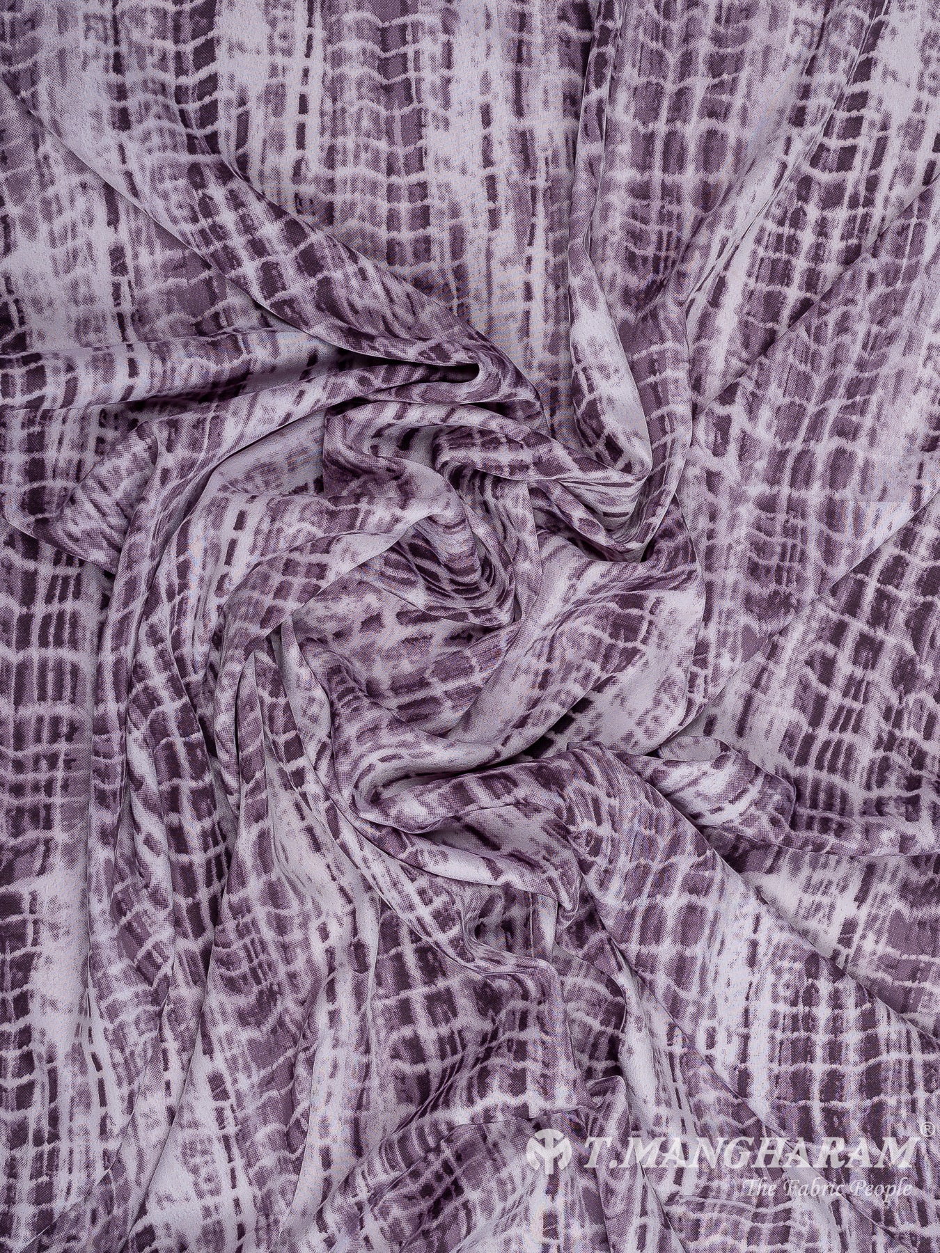 Purple Crepe Fabric - EC10445 view-4