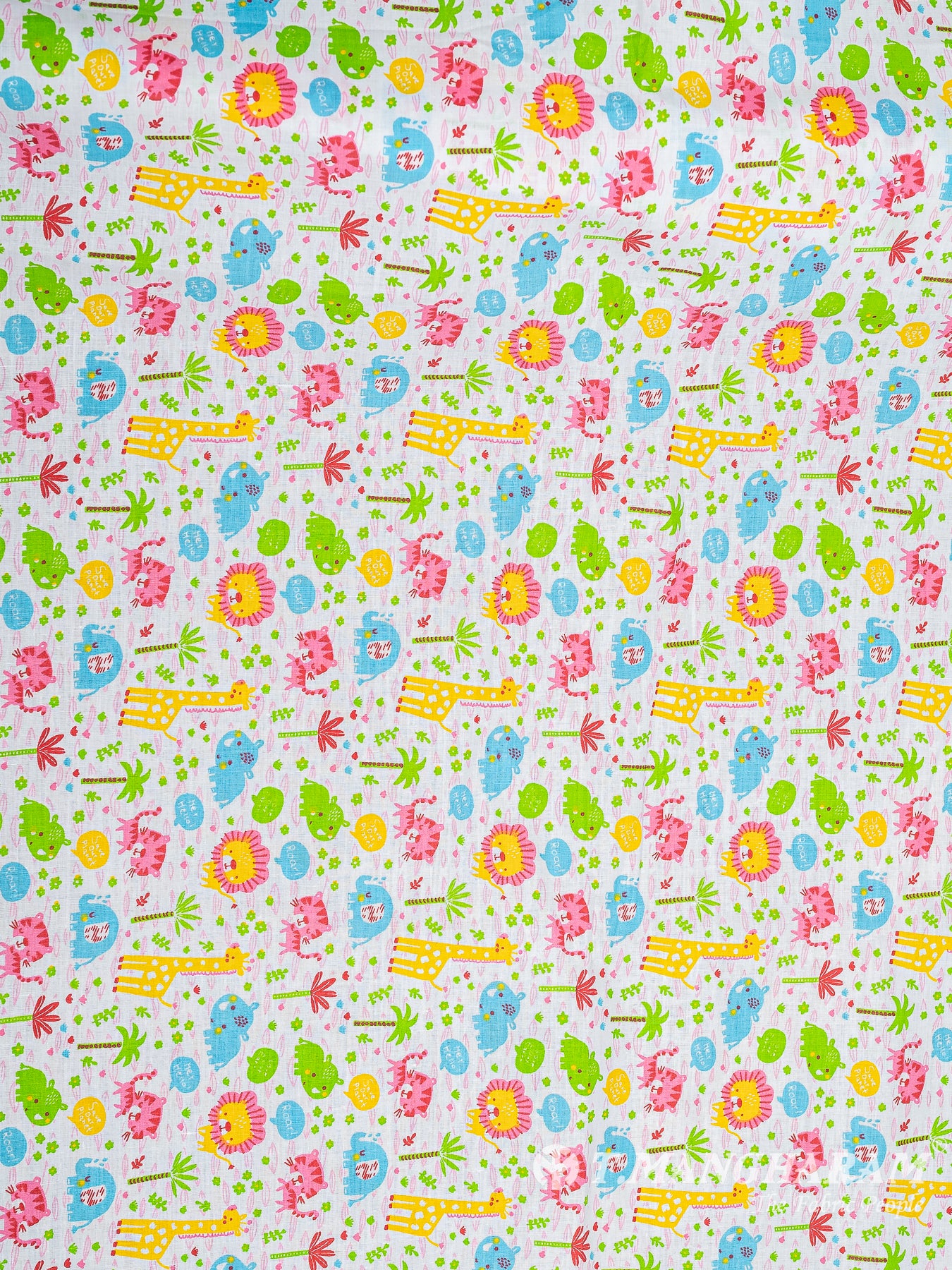 White Cotton Fabric - EB7538 view-3