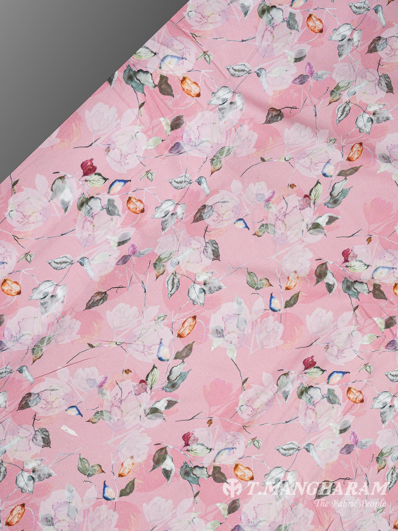 Pink Rayon Cotton Fabric - EA3223 view-2