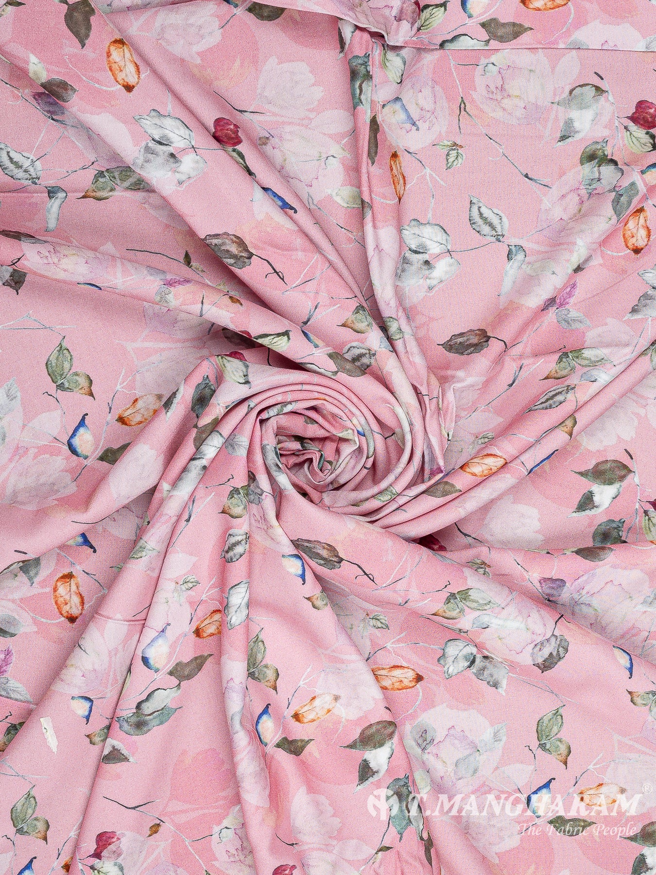 Pink Rayon Cotton Fabric - EA3223 view-1