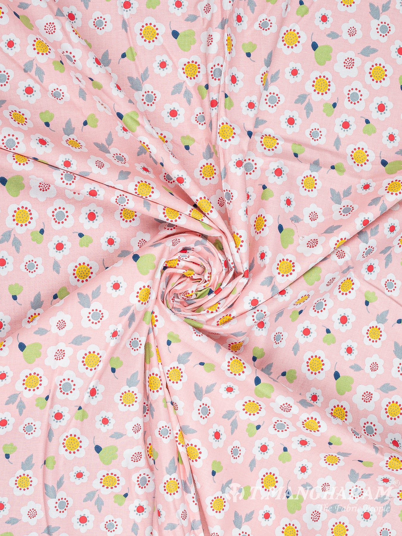 Pink Cotton Fabric - EC10420 view-1