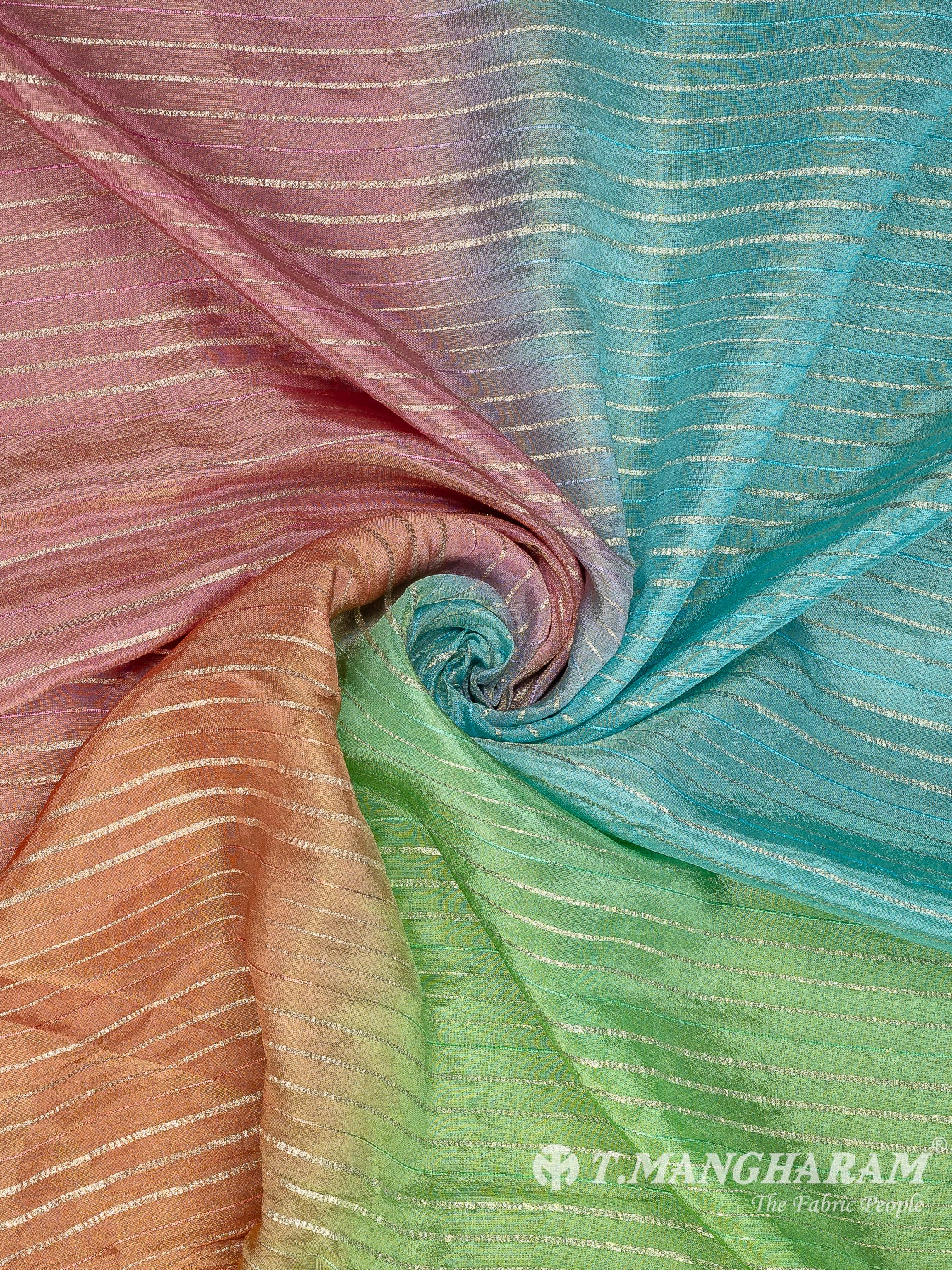 Multicolor Tissue Fabric - EC10643 view-1