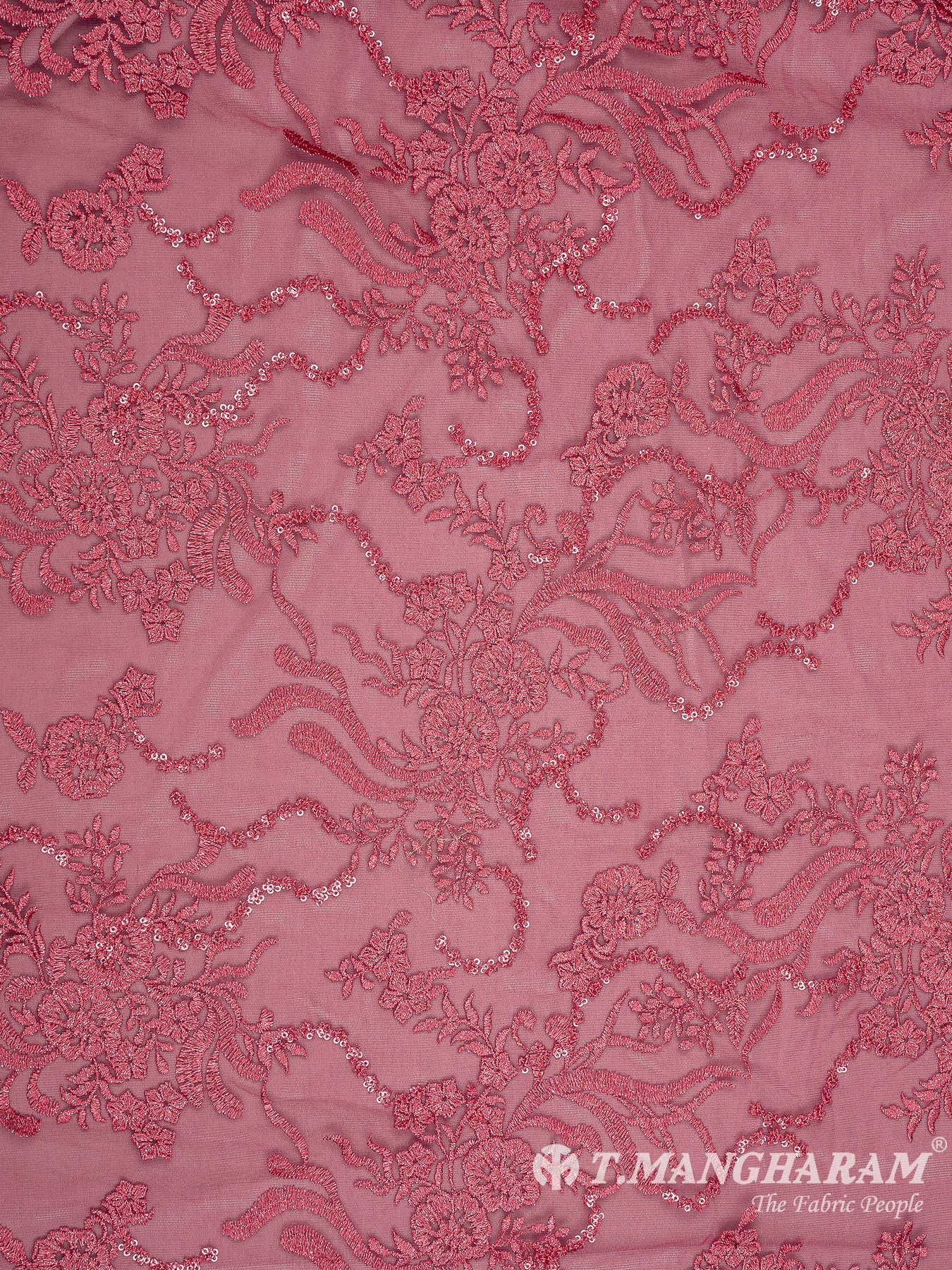 Pink Fancy Net Fabric - EC10613 view-3