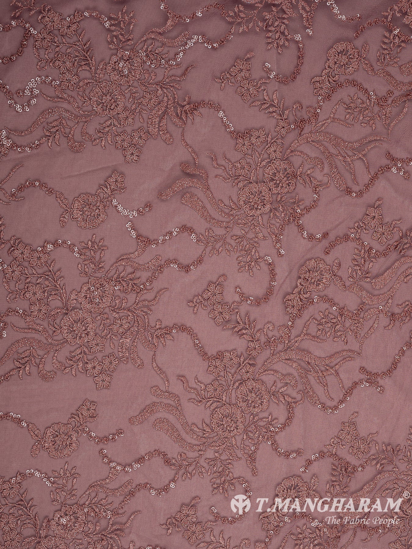 Wine Fancy Net Fabric - EC10615 view-3