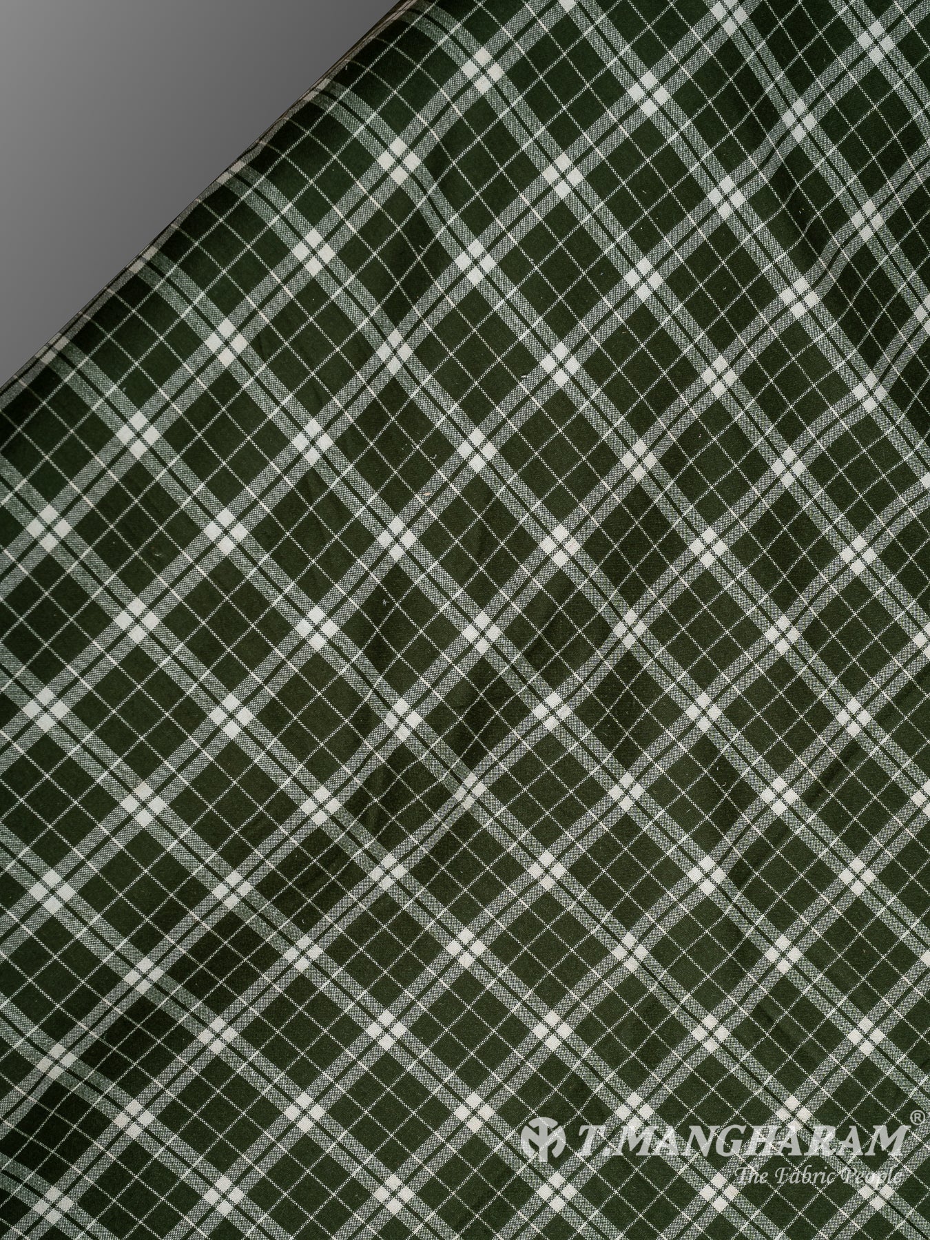 Green Cotton Fabric - EB7687 view-2