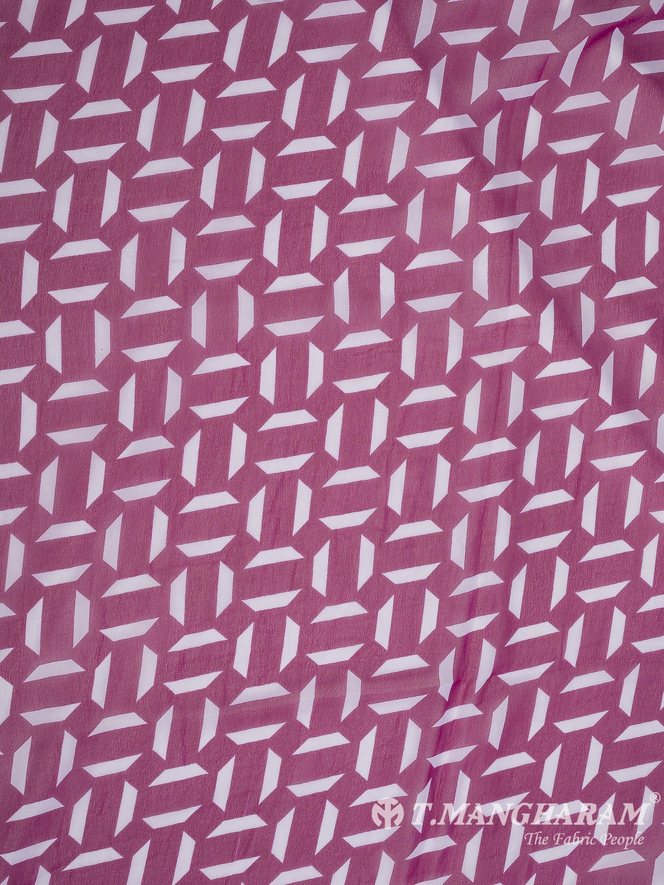 Purple Georgette Fabric - EC10770 view-3