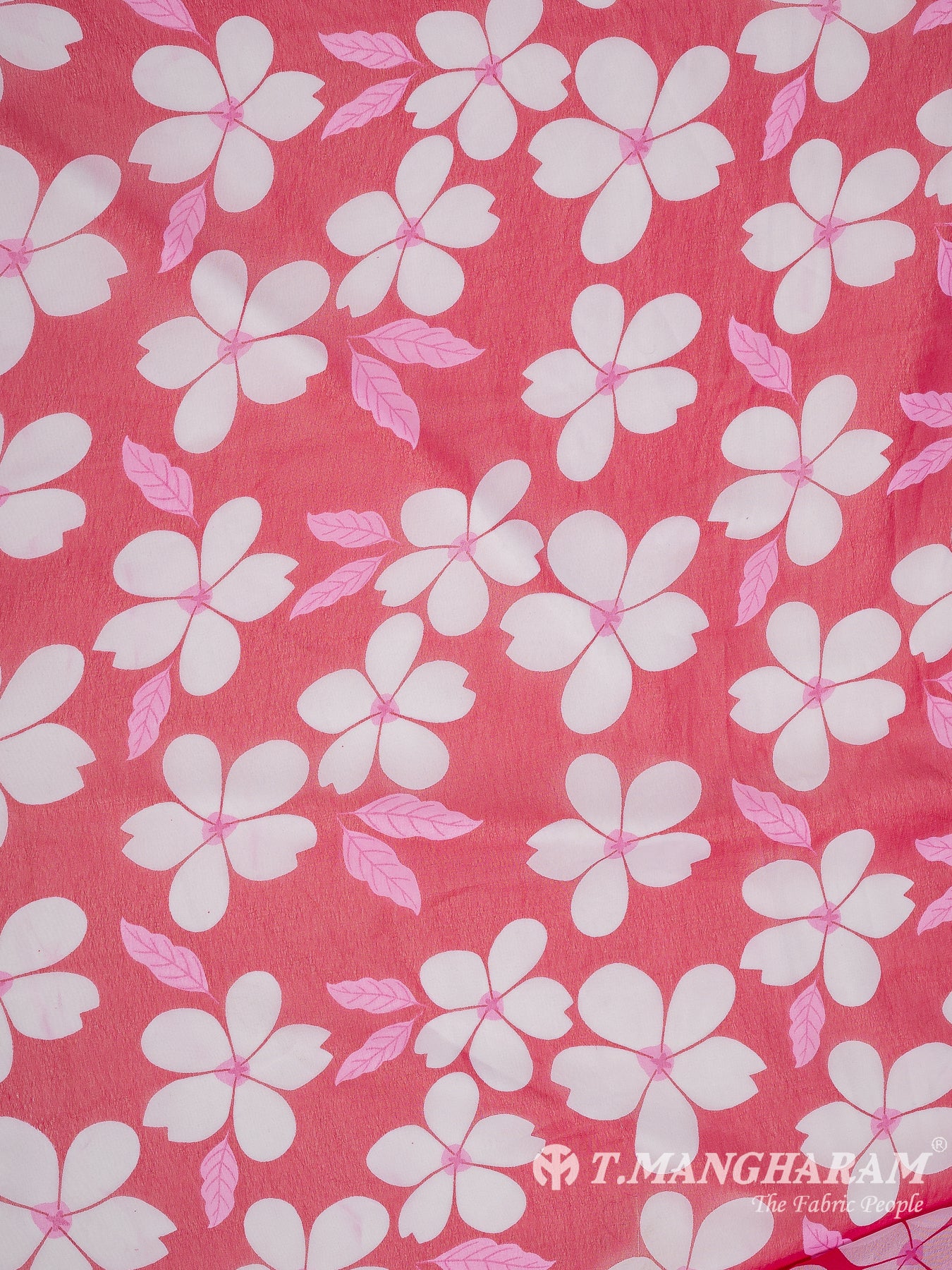 Pink Georgette Fabric - EB7803 view-3