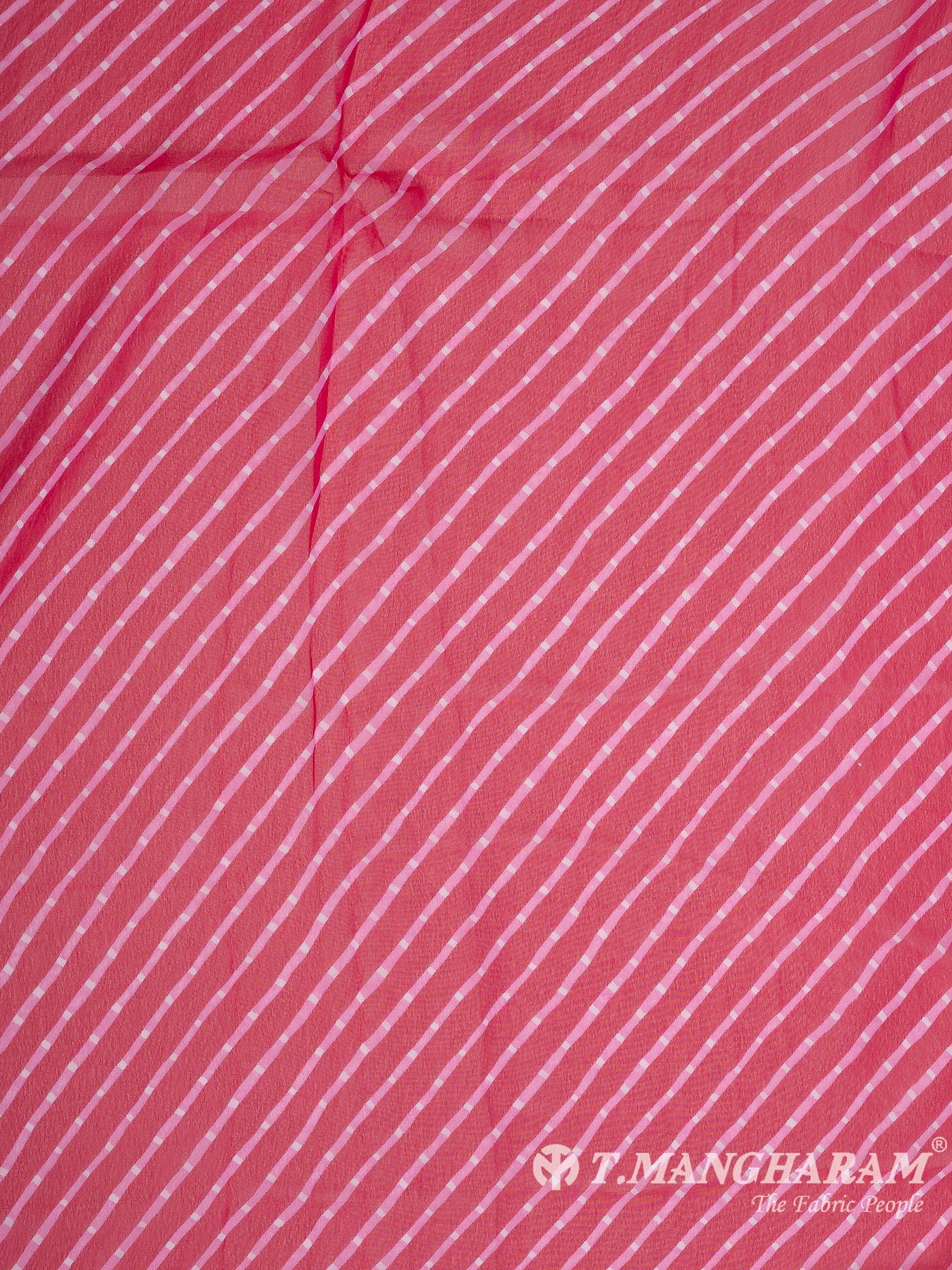 Pink Georgette Fabric - EC10764 view-3