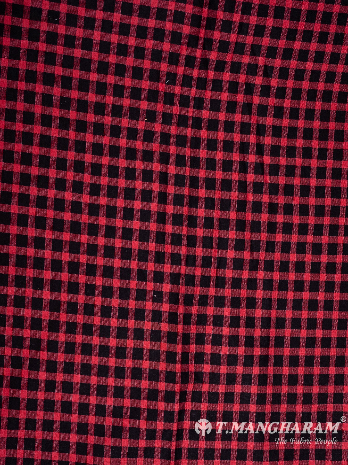 Red Cotton Fabric - EB7674 view-3