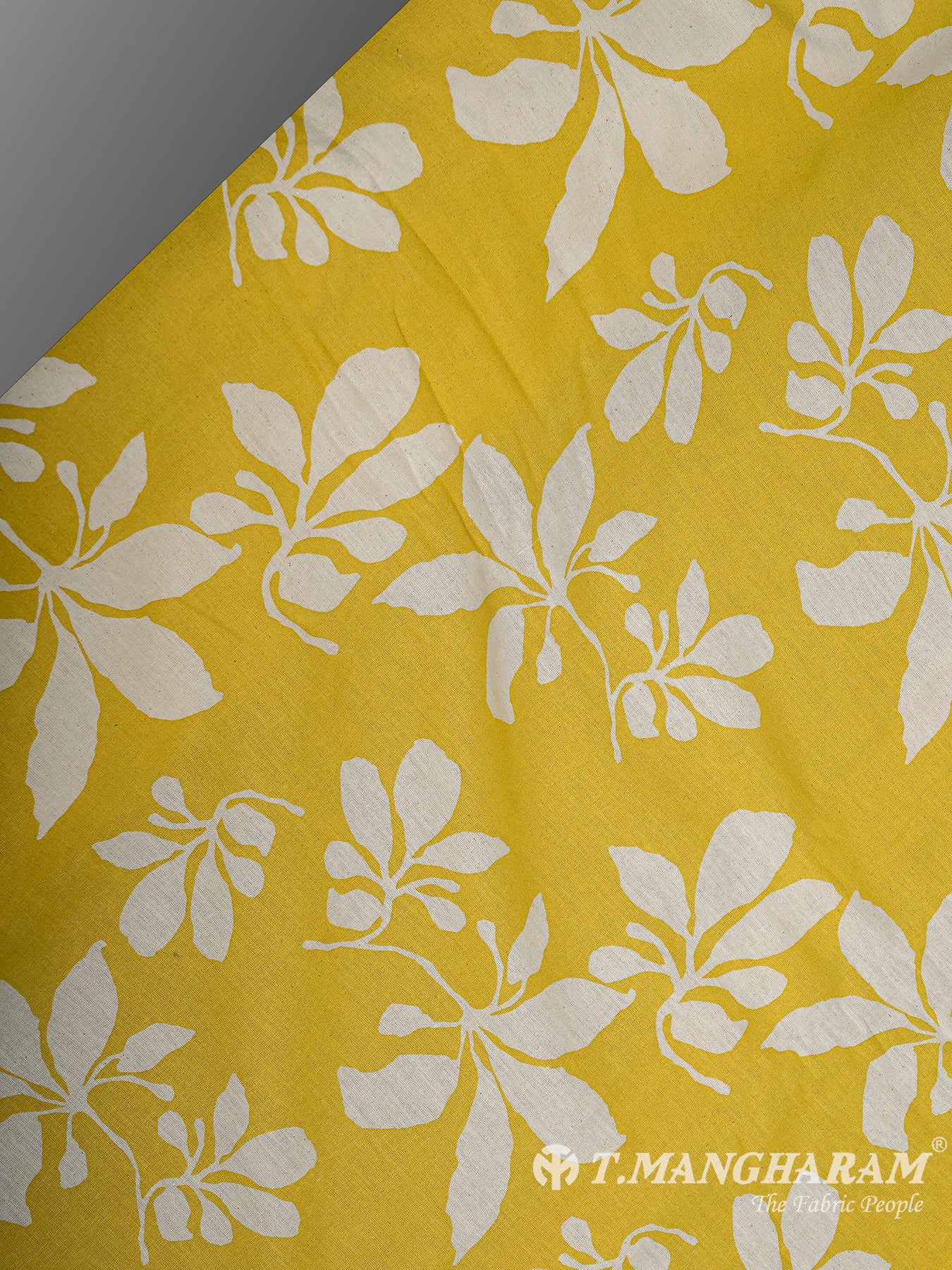 Yellow Cotton Fabric - EB7725 view-2