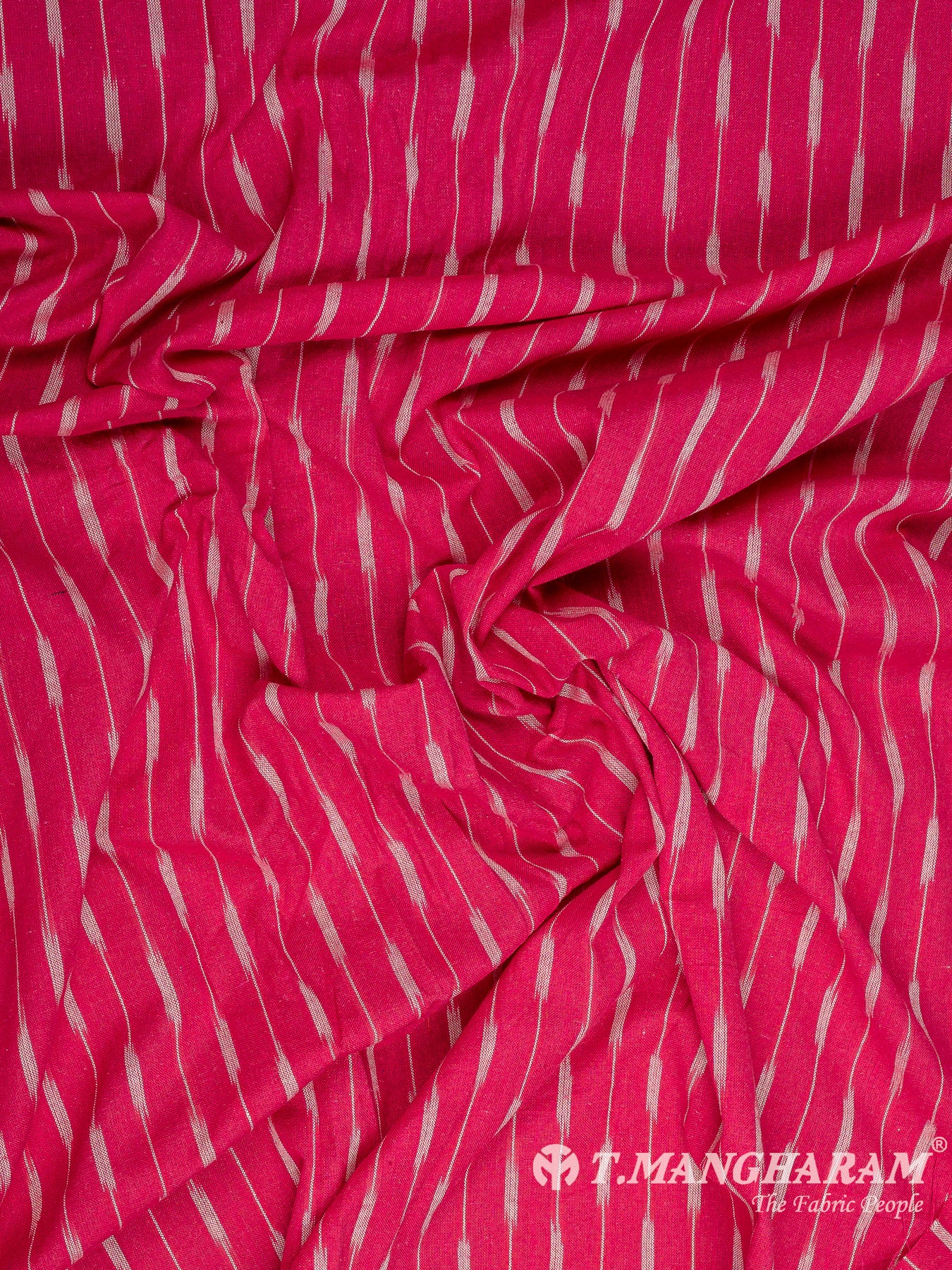 Pink Ikat Cotton Fabric - EB7762 view-4