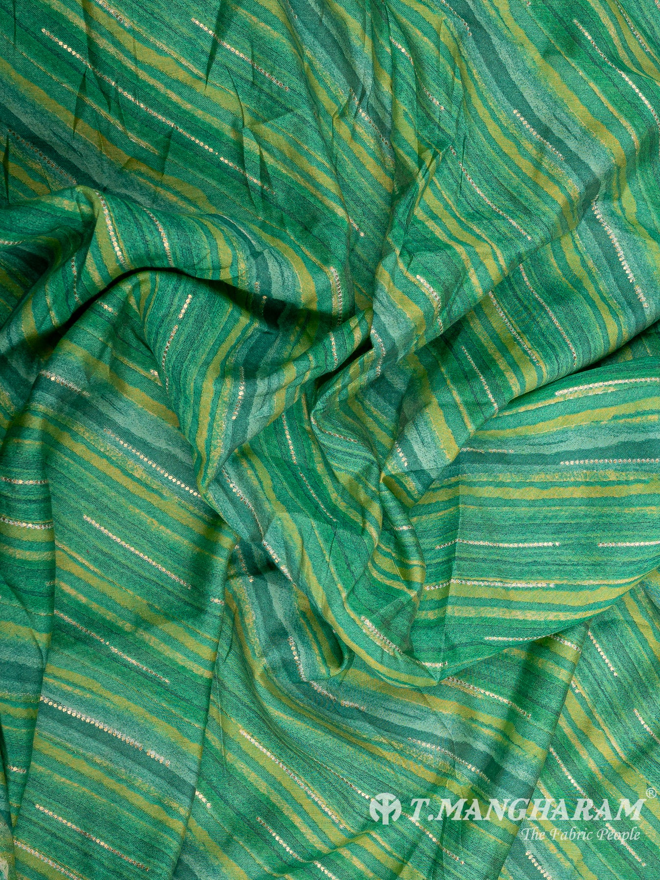 Green Modal Cotton Fabric - EB7739 view-4