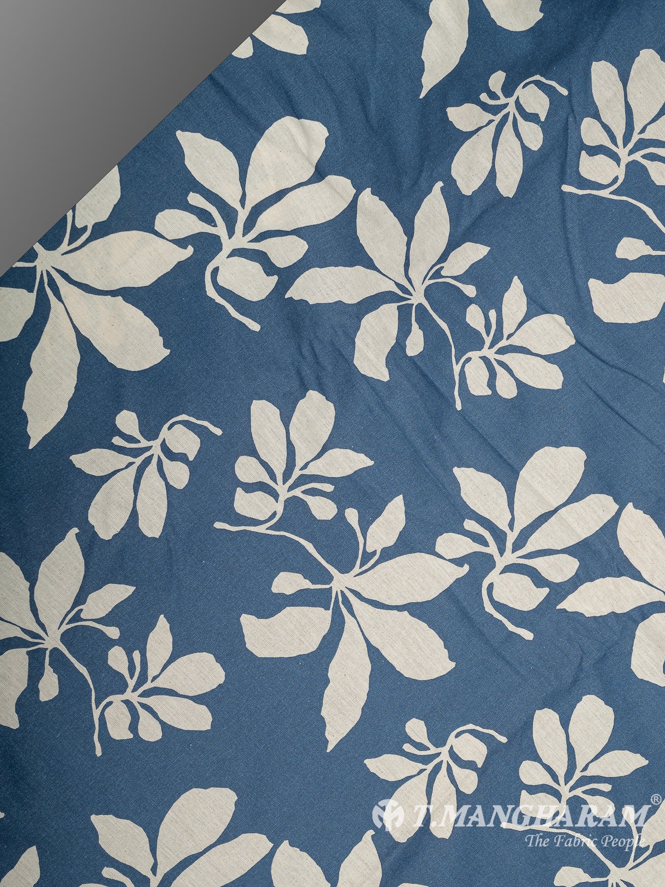 Blue Cotton Fabric - EB7727 view-2