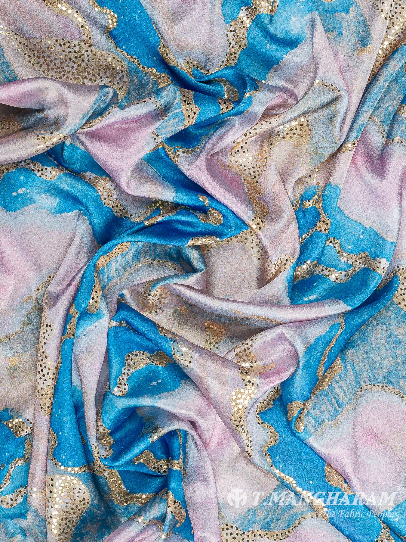 Multicolor Satin Fabric - EA3258