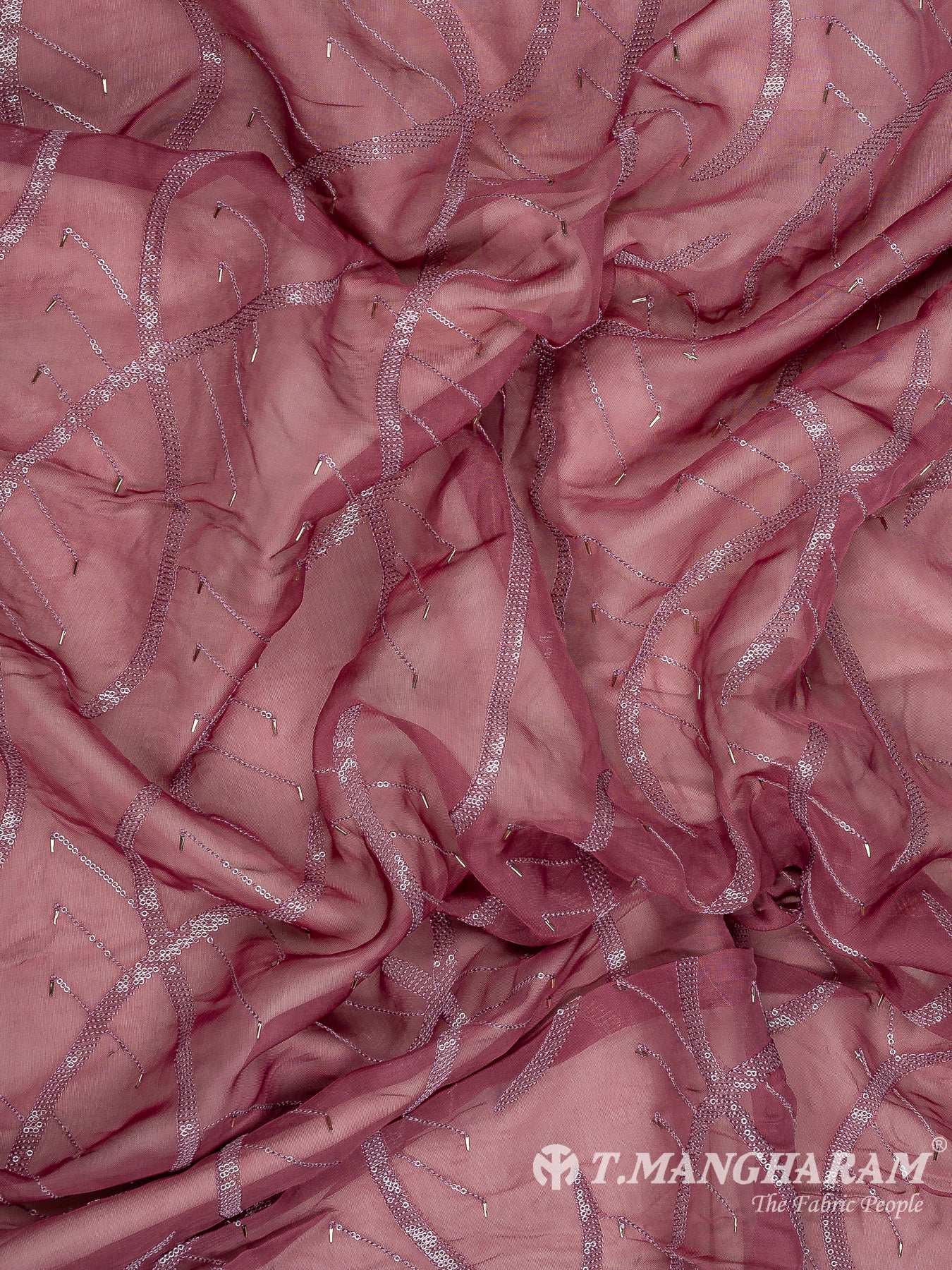 Pink Organza Fabric - EB8200