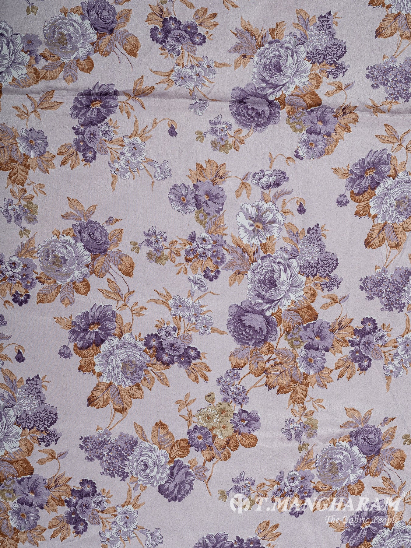 Violet Satin Fabric - EA3486 view-3