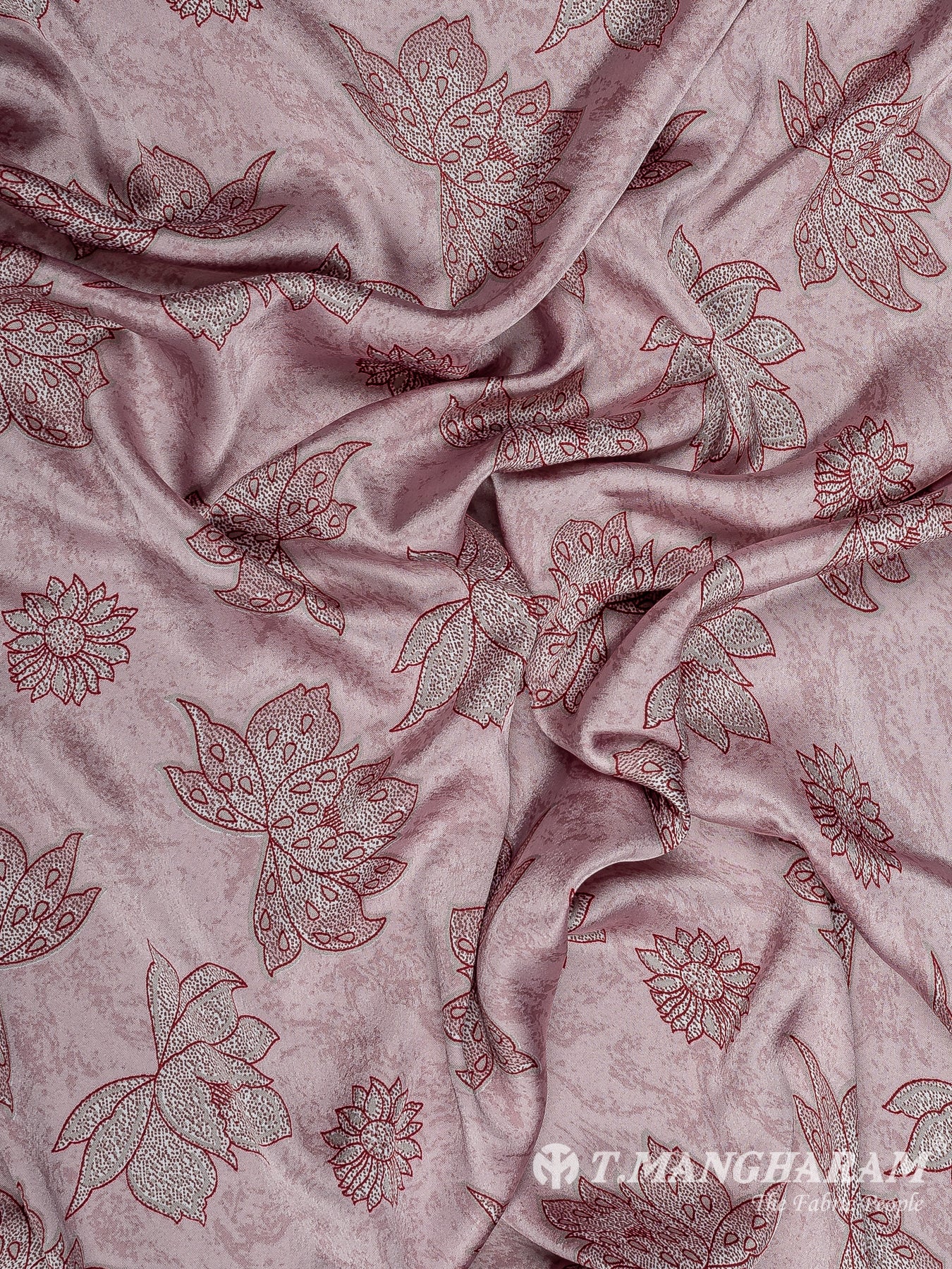 Pink Satin Fabric - EA3500 view-4