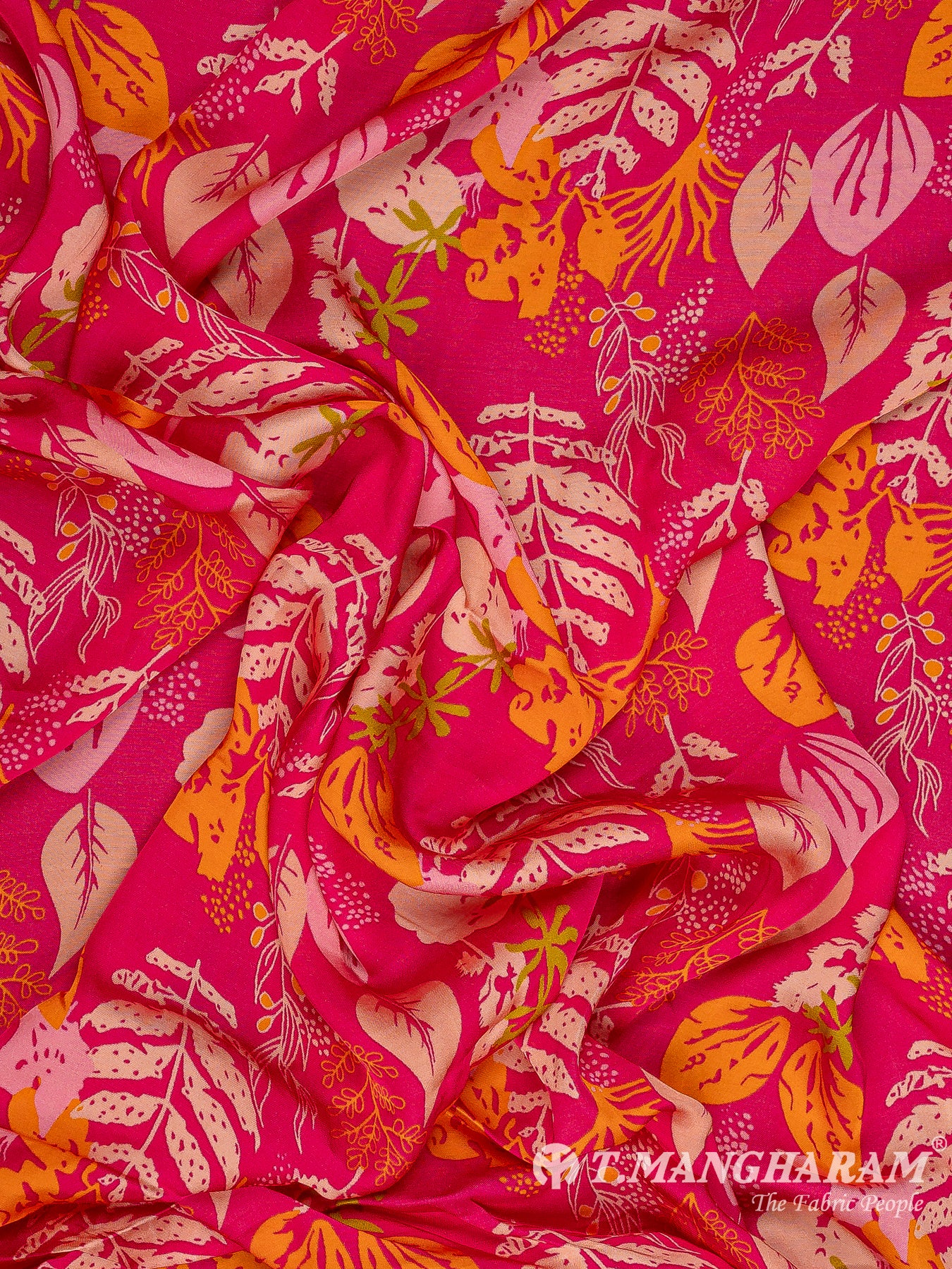 Pink Satin Fabric - EA3438 view-4