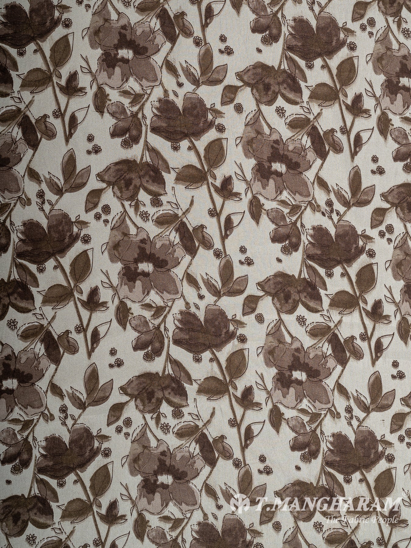 Brown Satin Fabric - EB8289