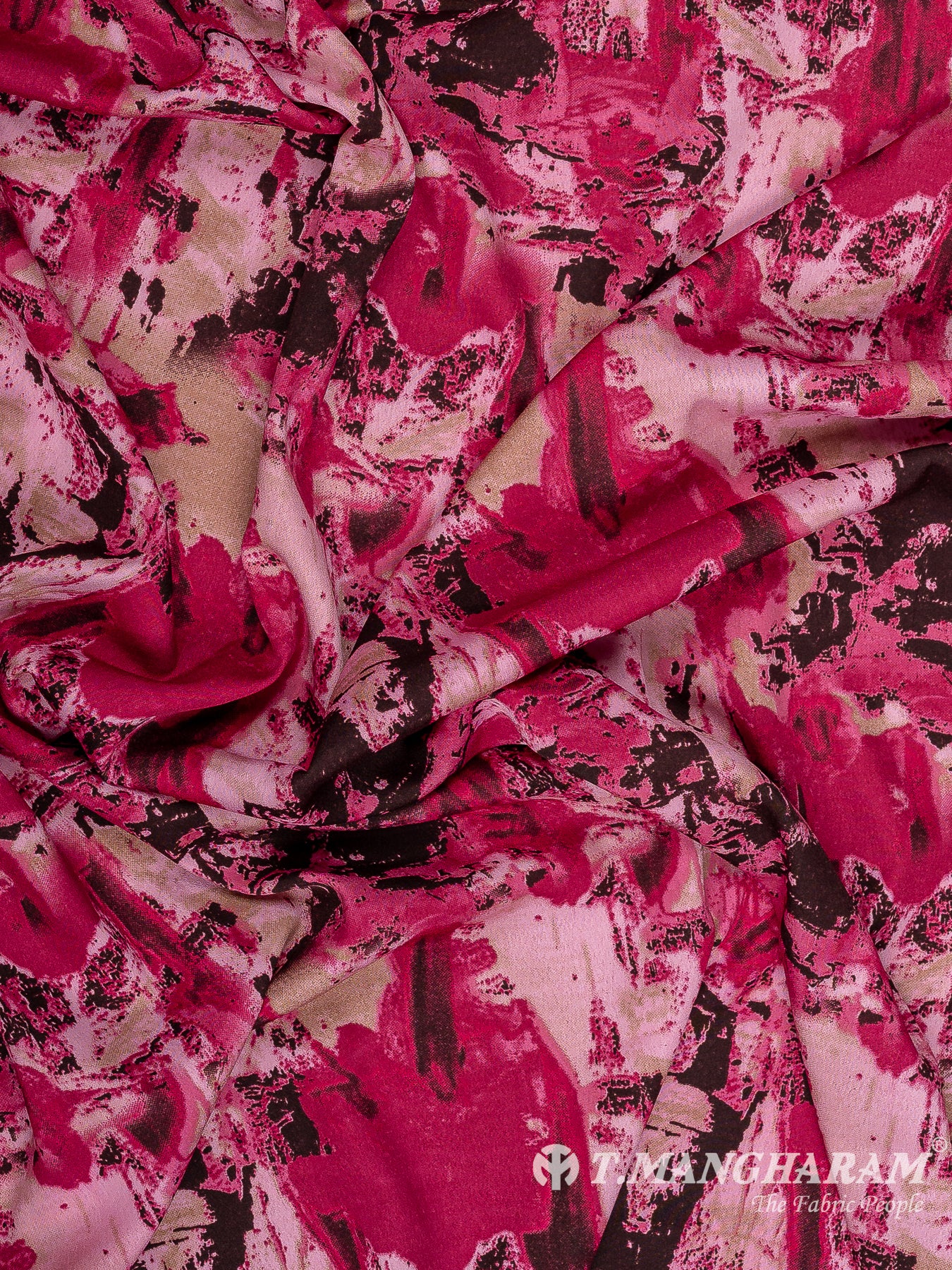 Pink Crepe Fabric - EB8266