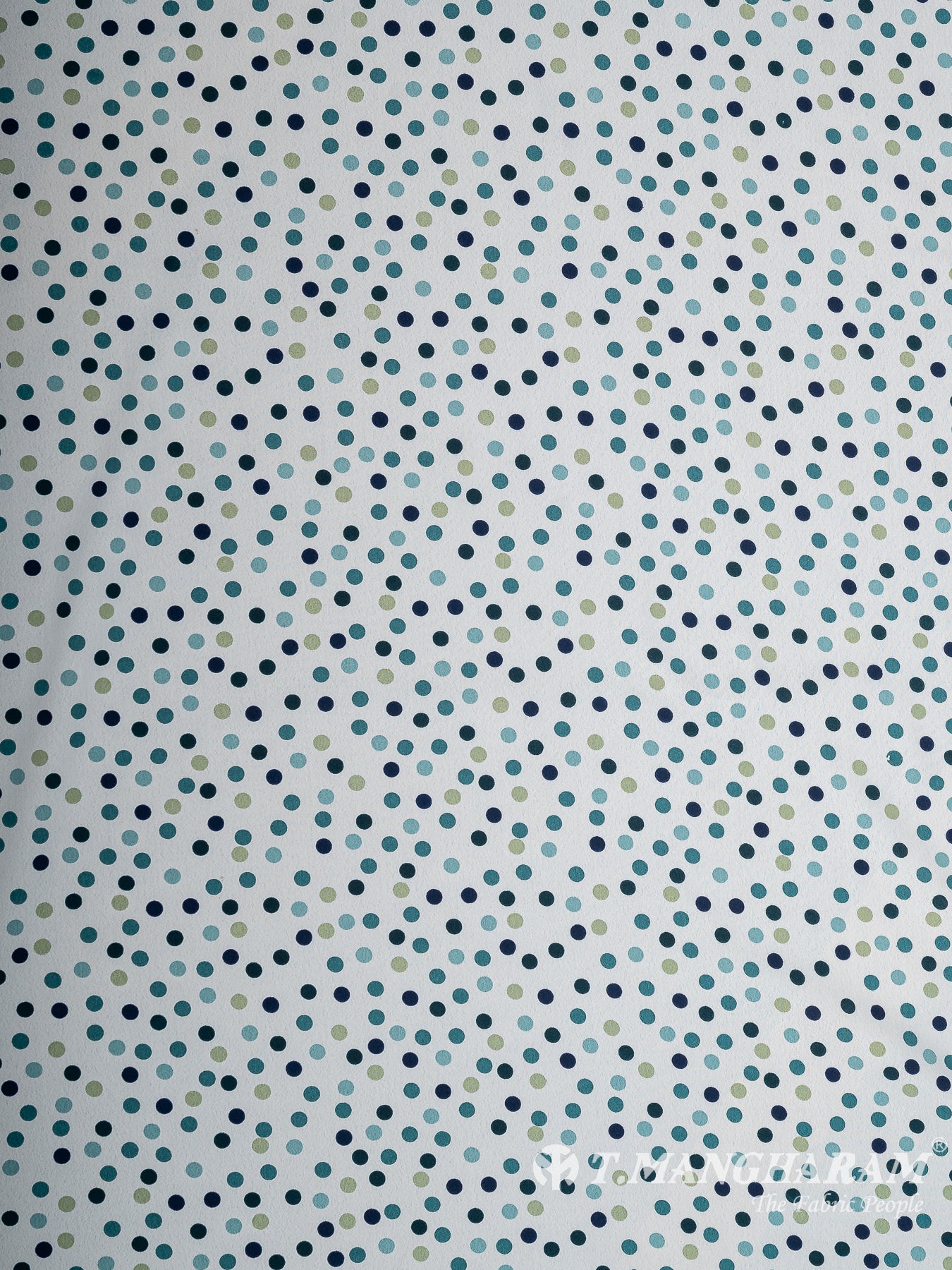 White Crepe Fabric - EB8226