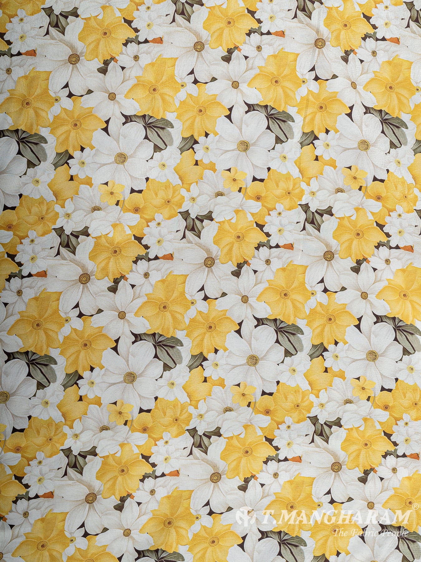 Yellow Satin Fabric - EC11252