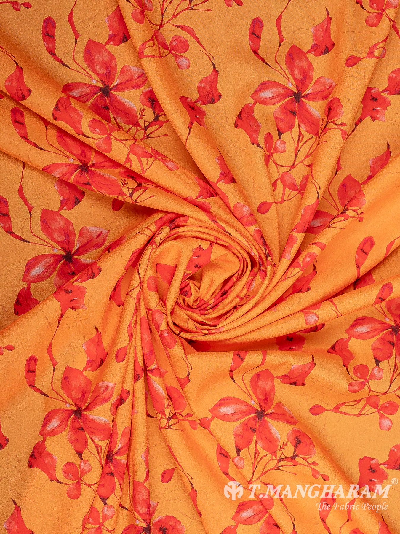 Yellow Crepe Fabric - EC11208