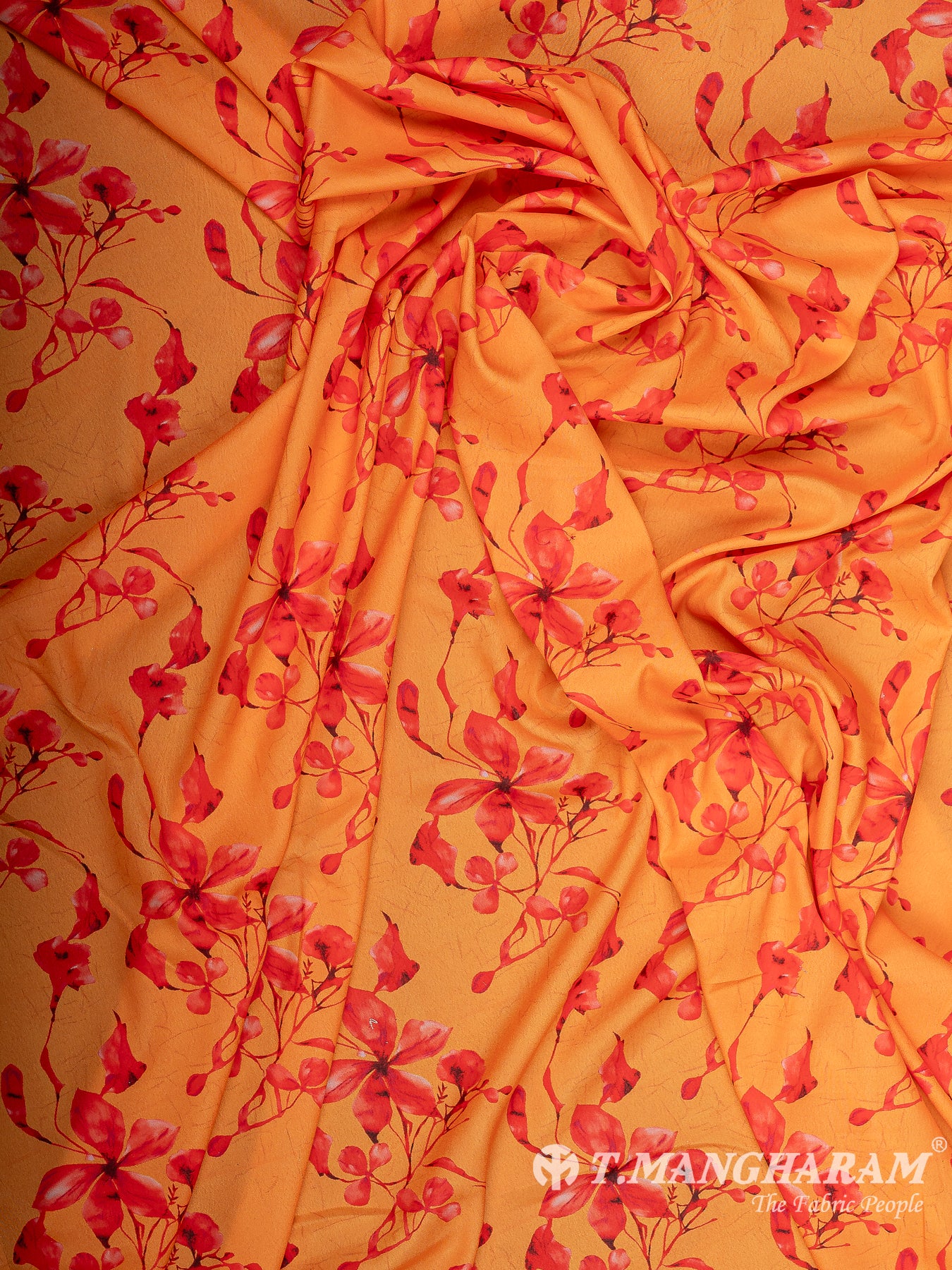 Yellow Crepe Fabric - EC11208