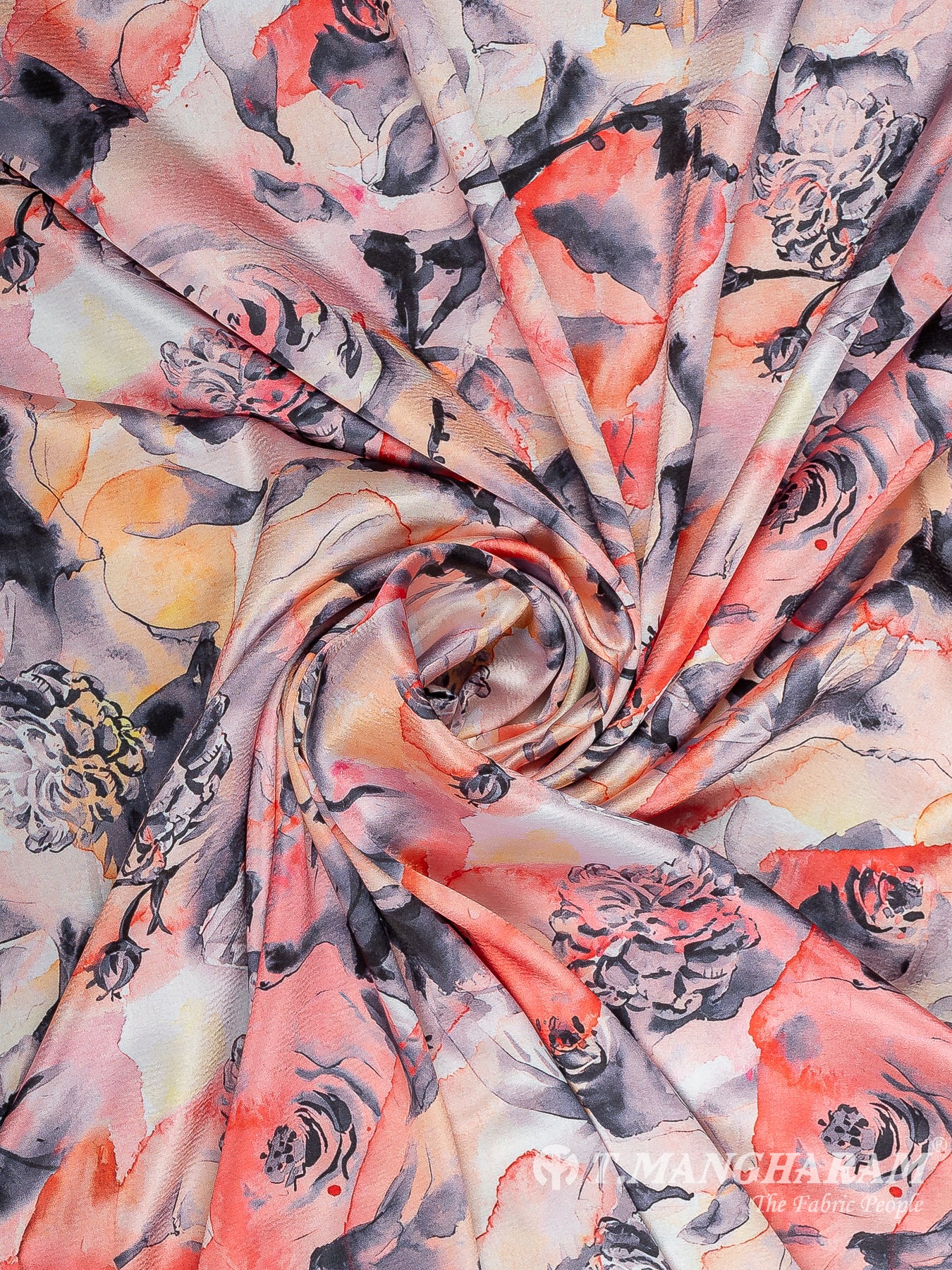 Pink Satin Fabric - EC11243