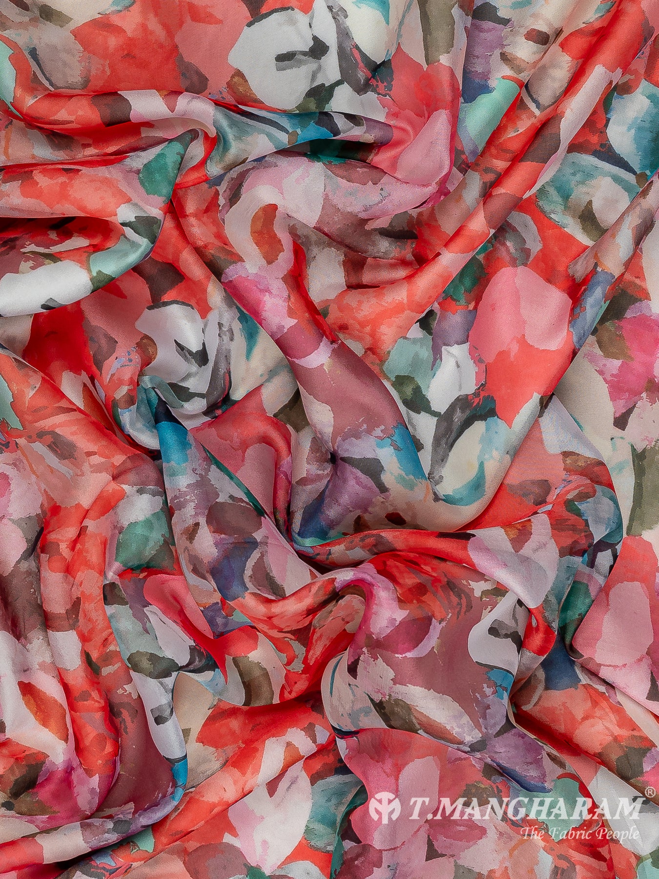 Multicolor Organza Fabric - EC11502