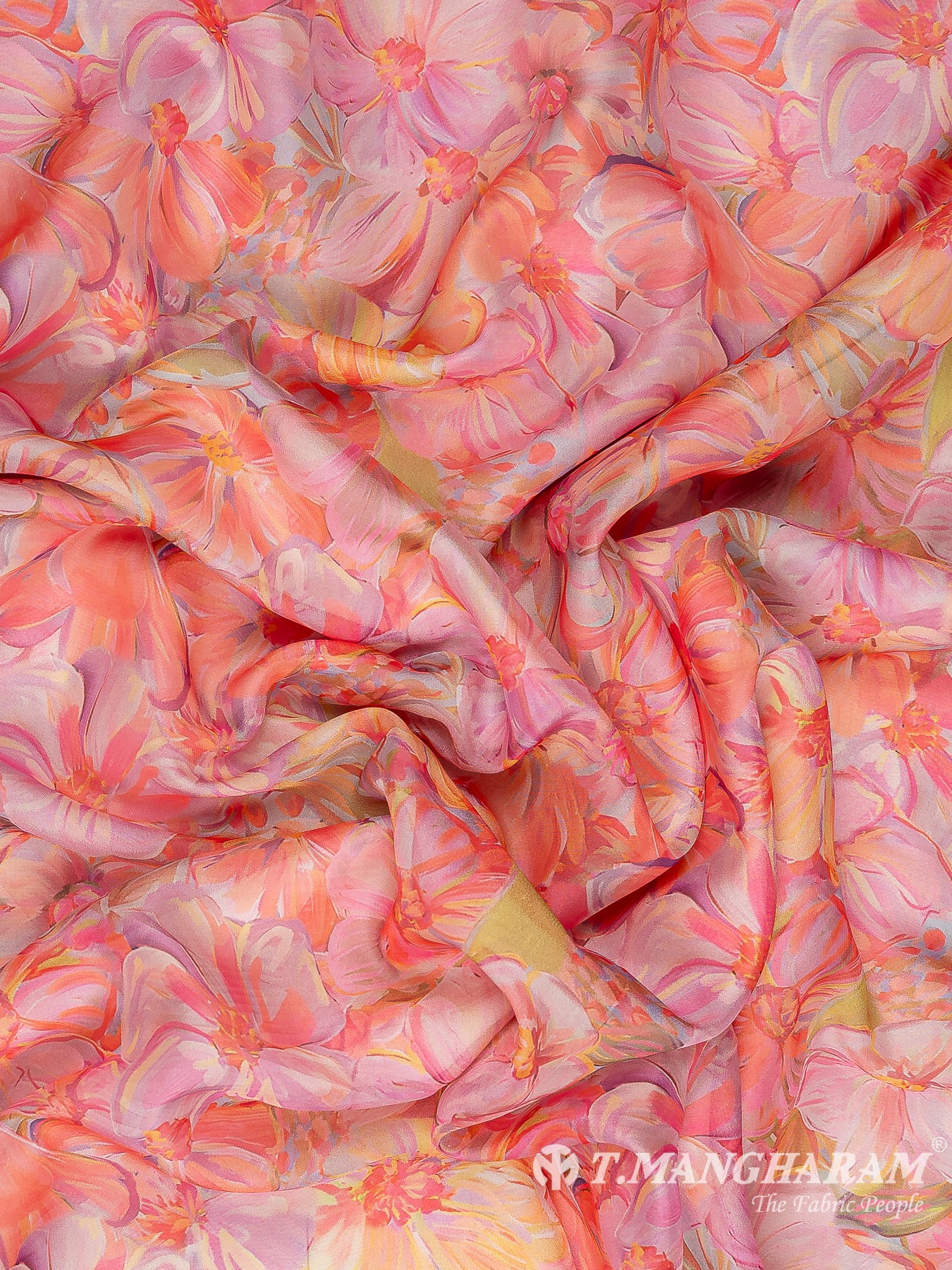 Pink Organza Fabric - EC11513