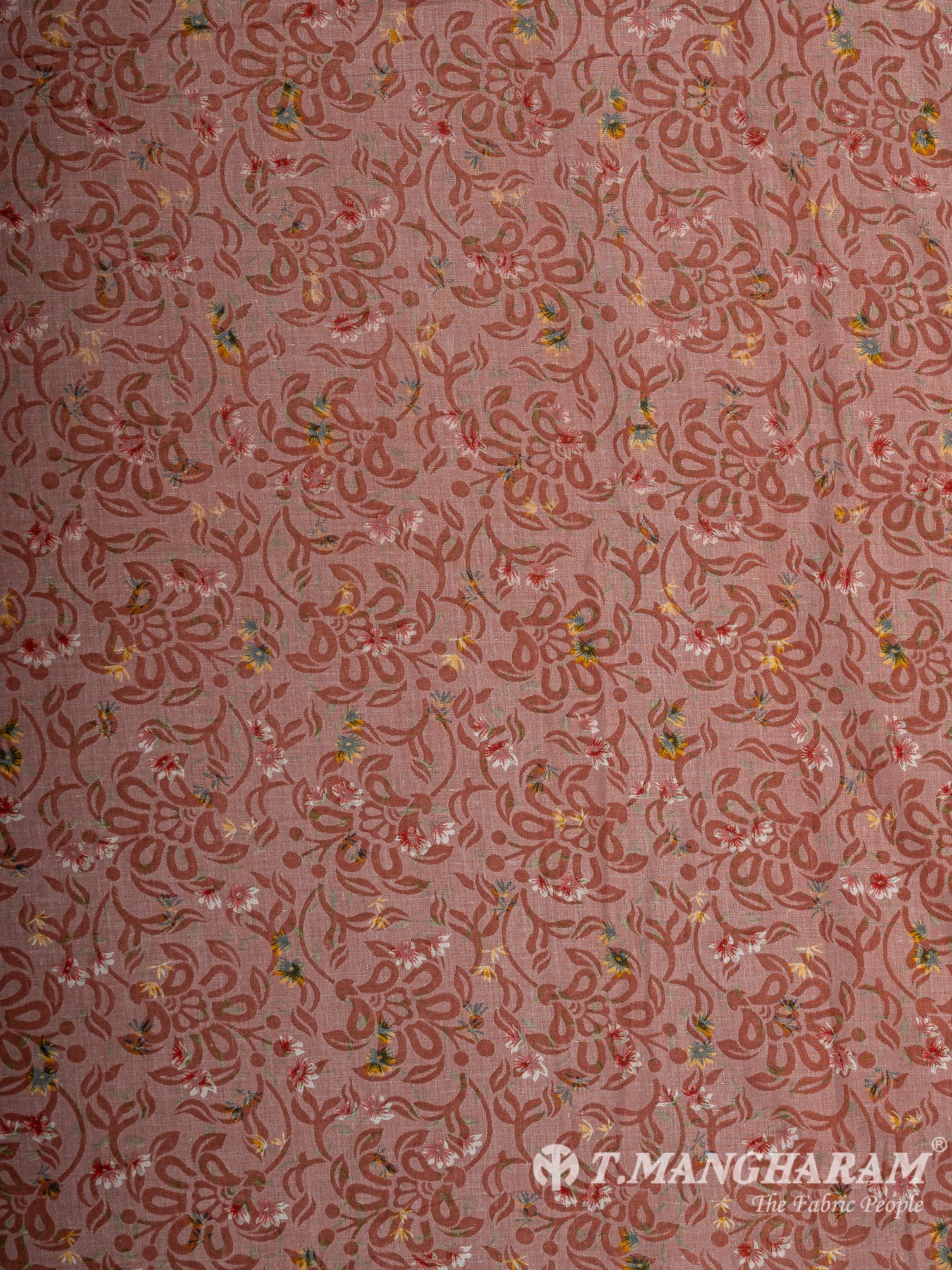 Peach Cotton Fabric - EC11520