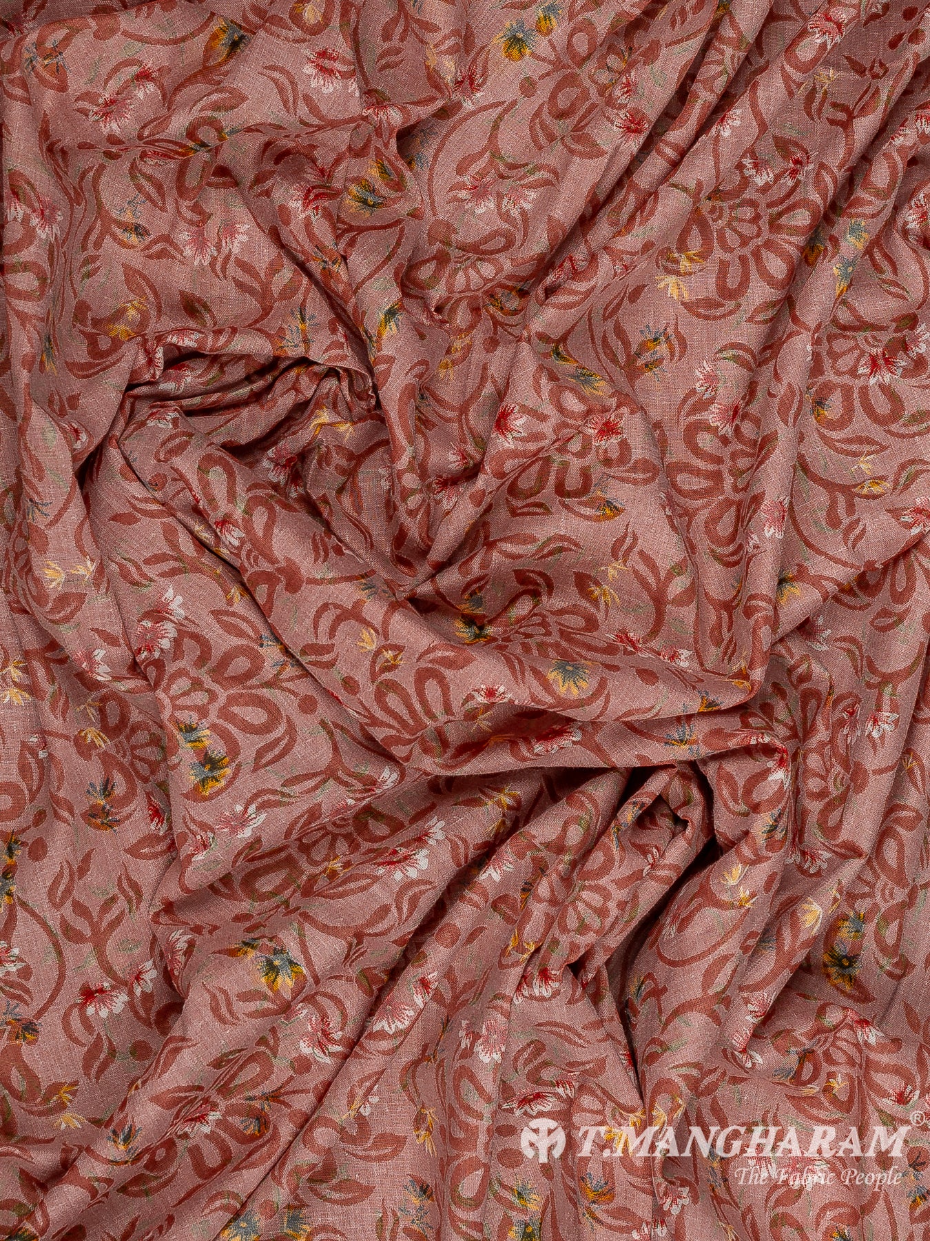 Peach Cotton Fabric - EC11520