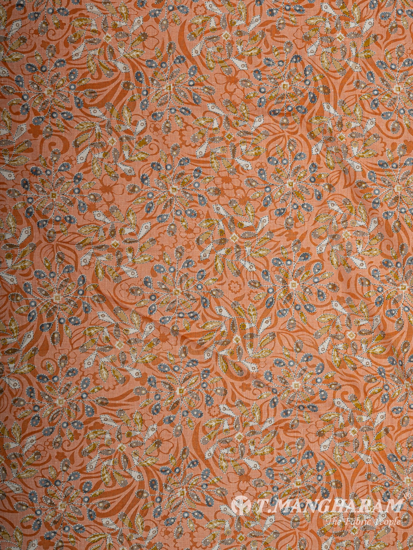 Orange Cotton Fabric - EC11518