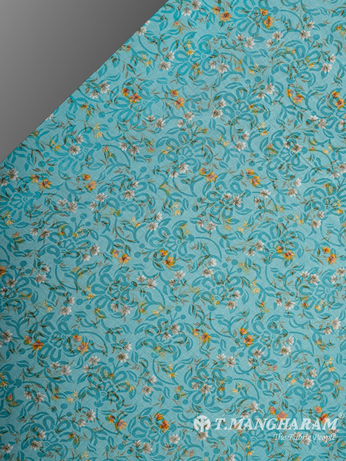 Blue Cotton Fabric - EC11516