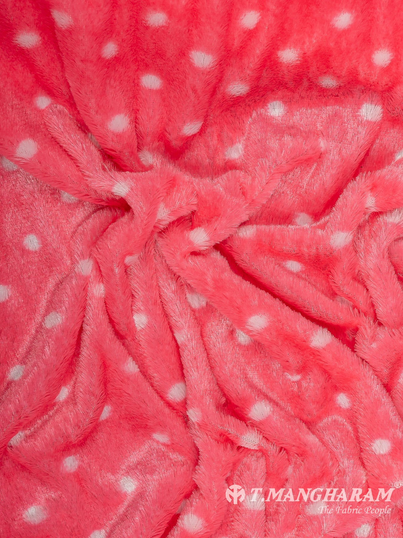 Pink Fur Fabric - EC11540