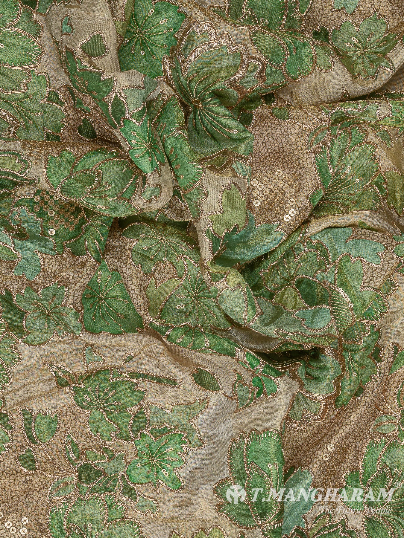 Green Tissue Fabric - EC11646