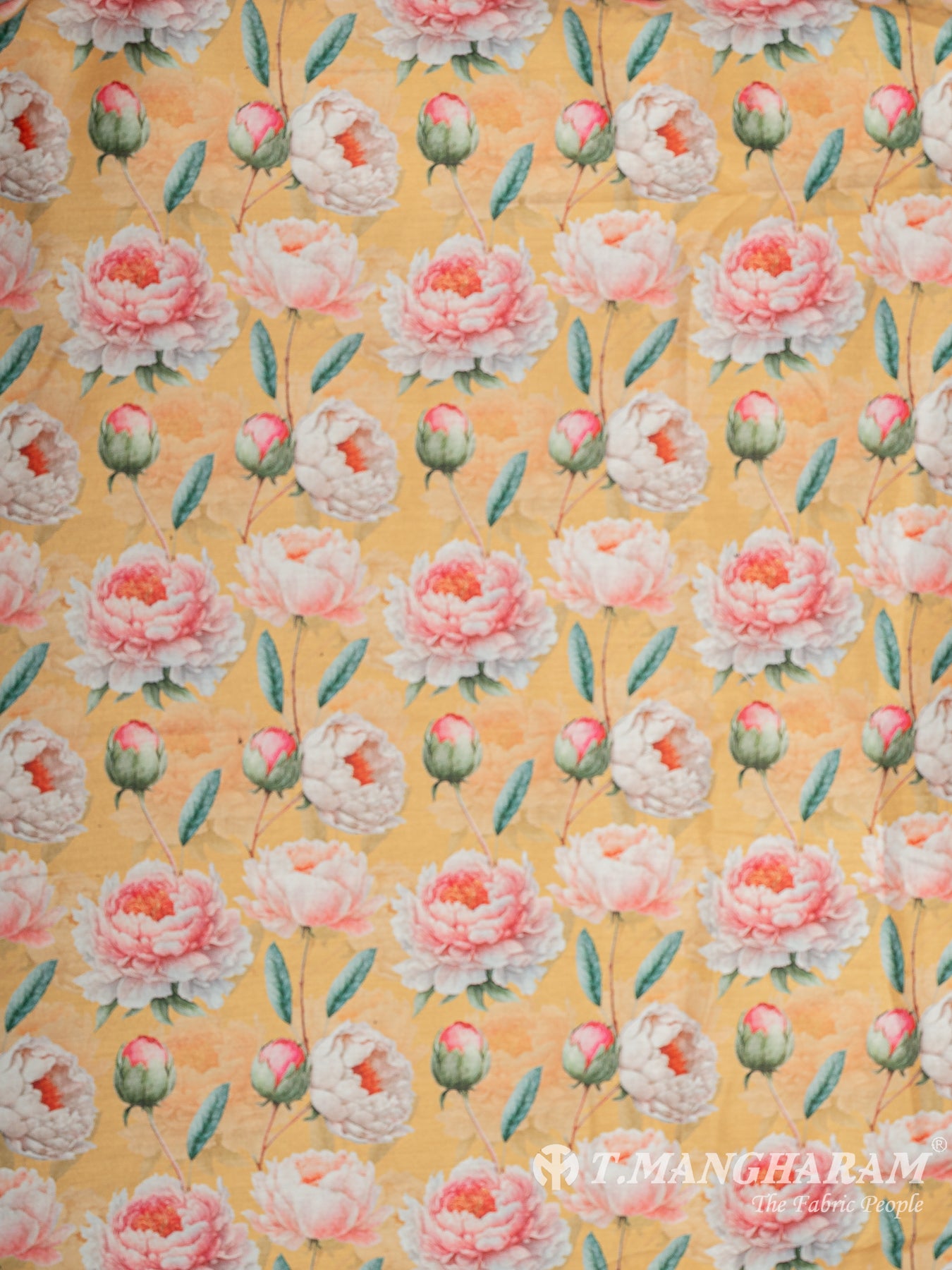 Yellow Cotton Fabric - EC11695