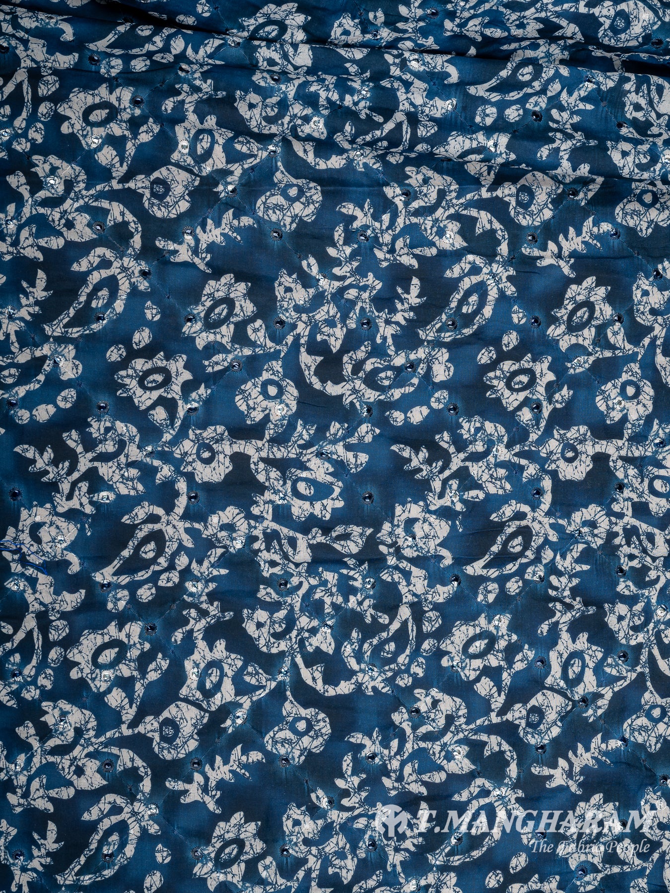 Blue Cotton Fabric - EB8777