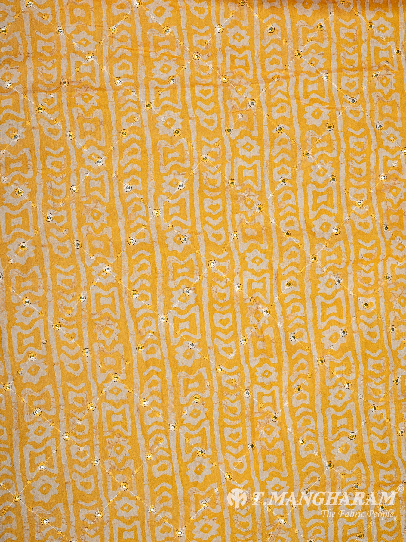 Yellow Cotton Fabric - EB8774