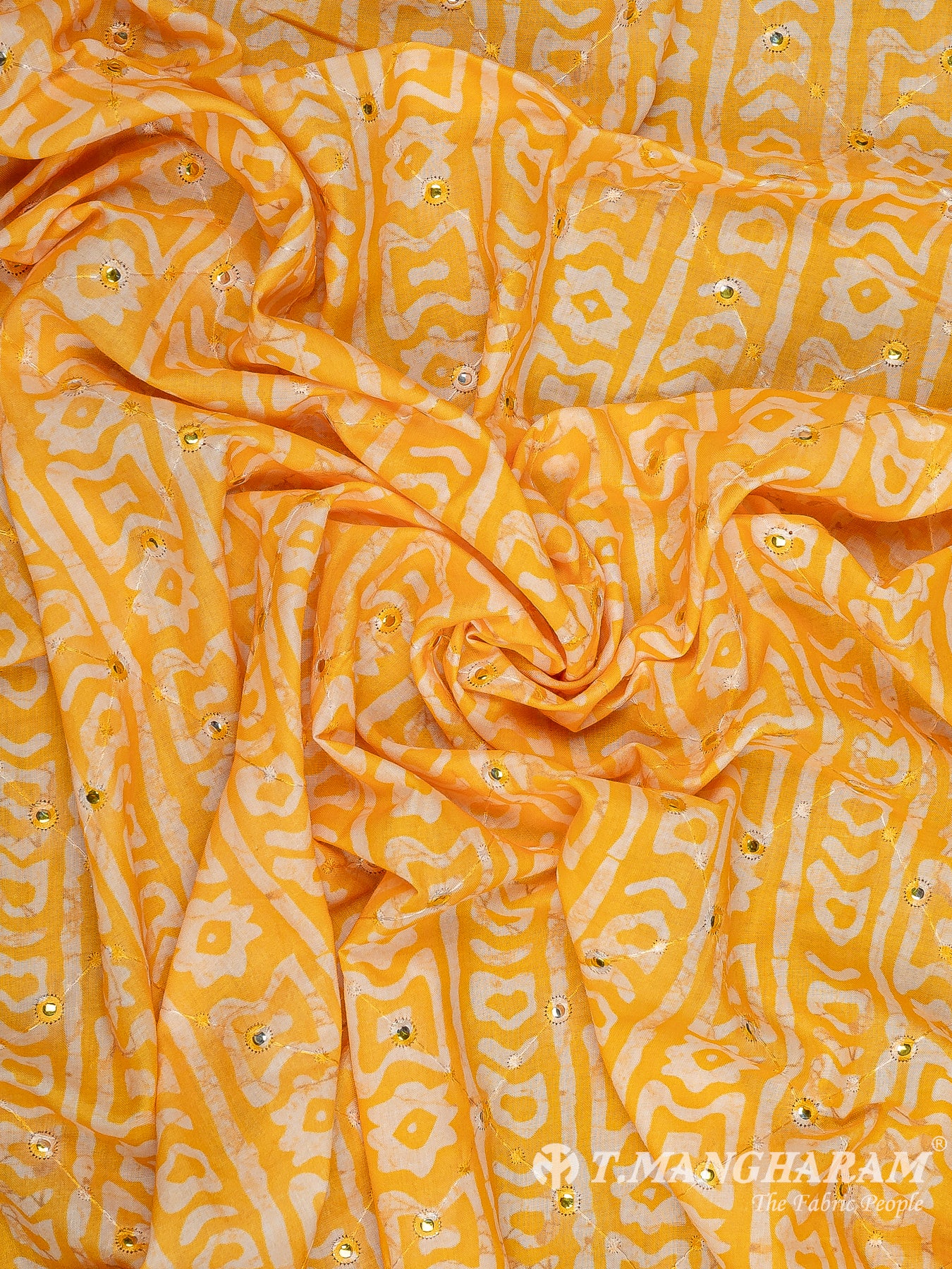 Yellow Cotton Fabric - EB8774