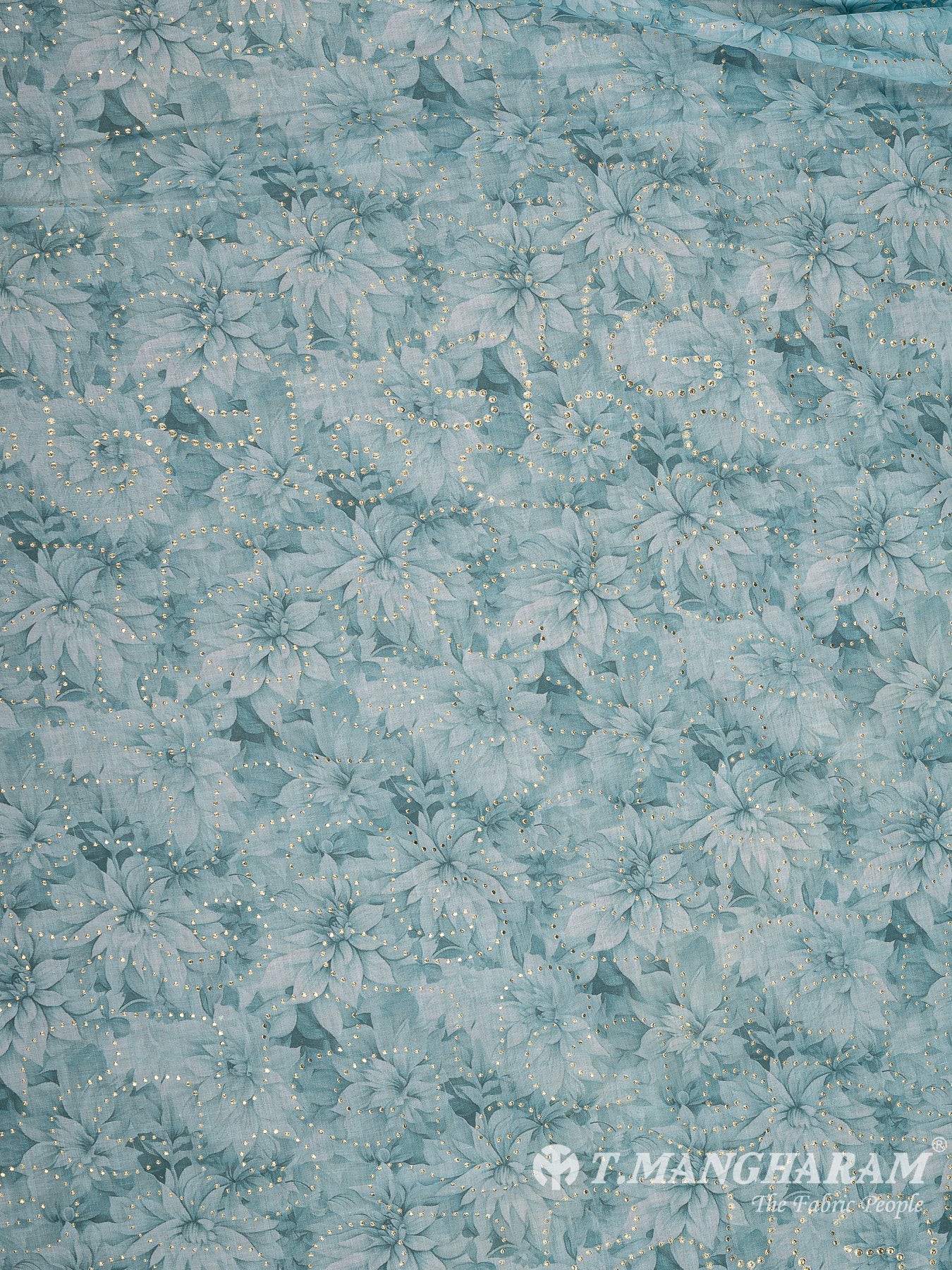 Blue Cotton Fabric - EB8770