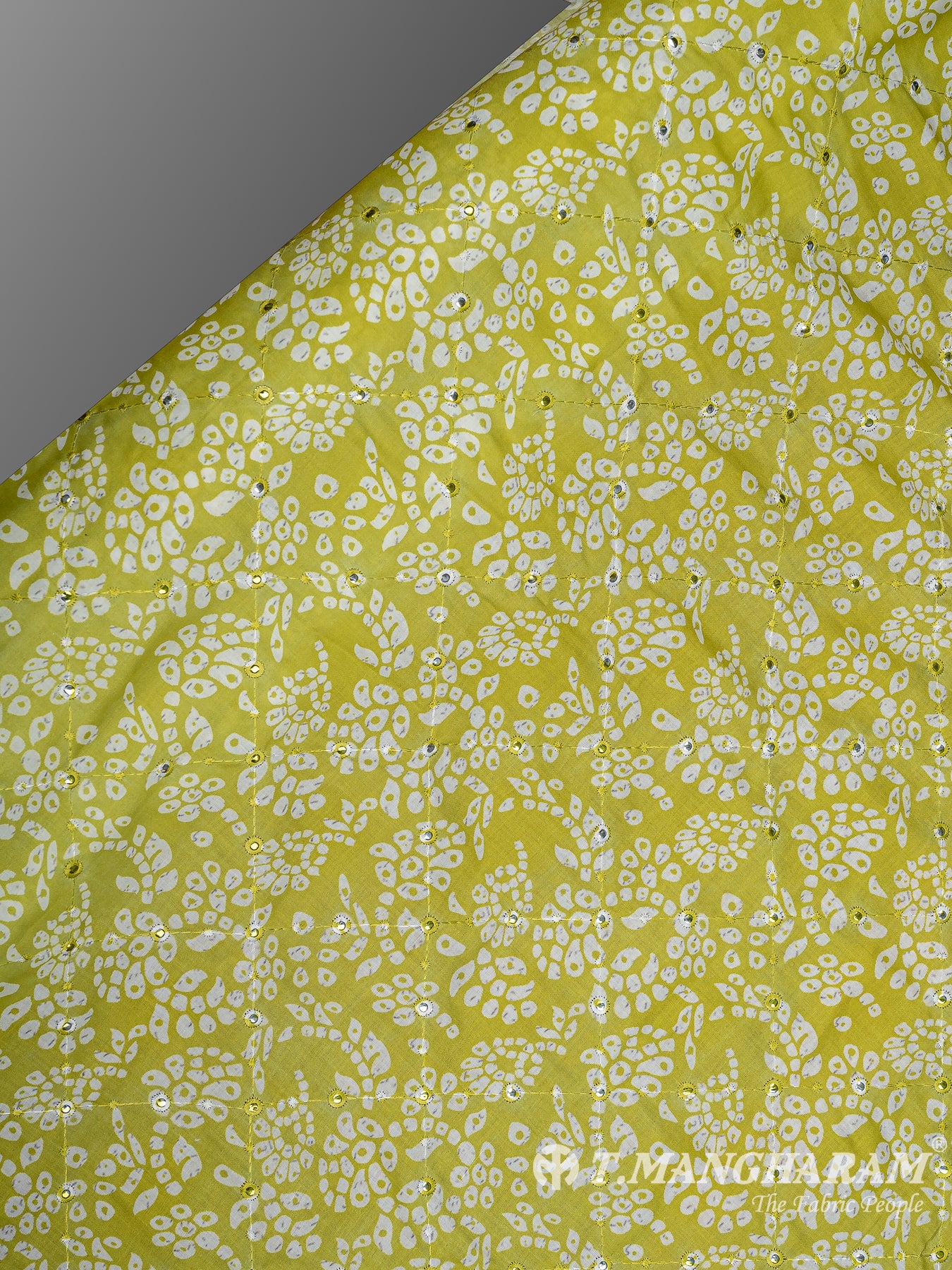 Green Cotton Fabric - EB8779