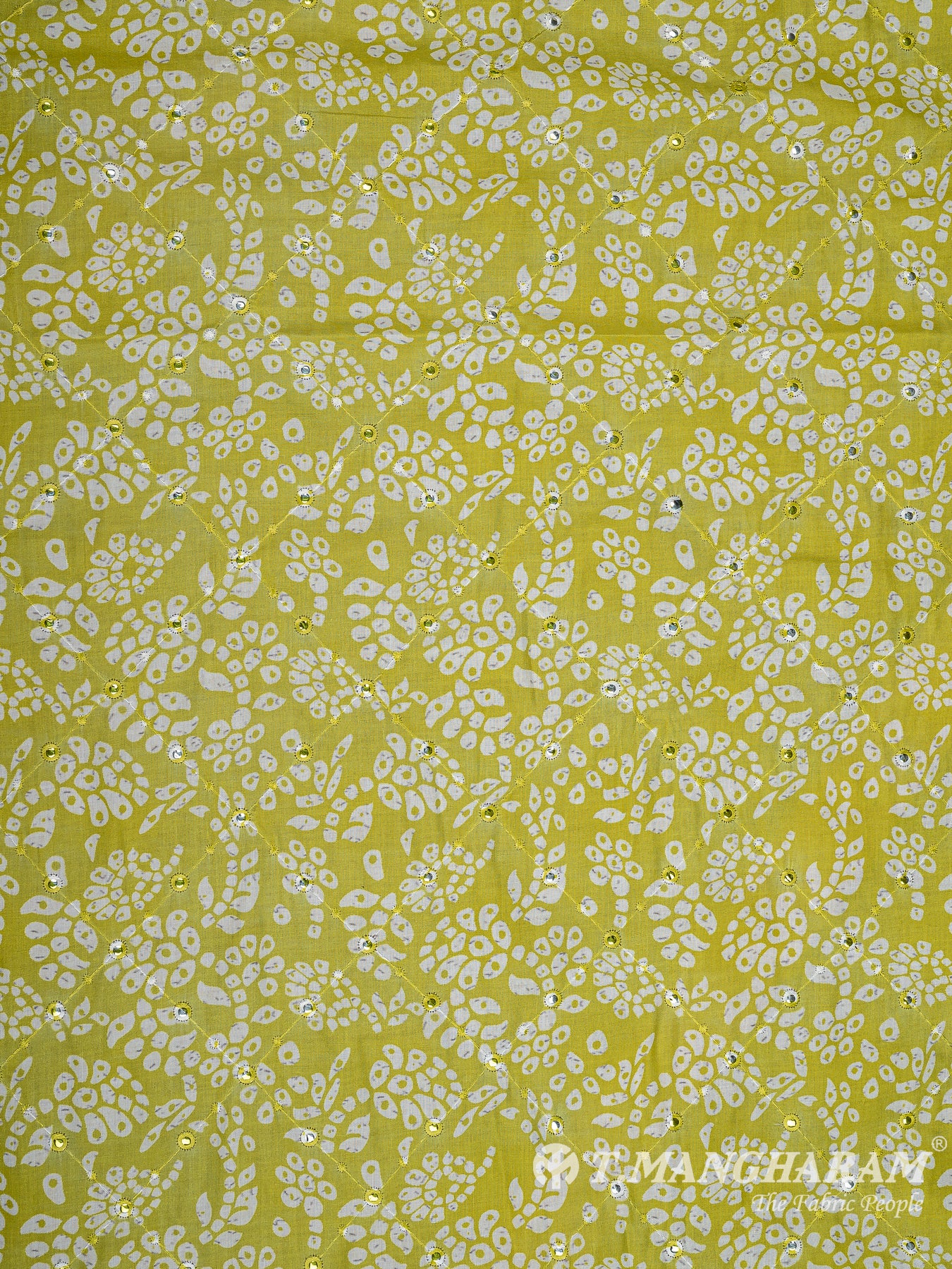 Green Cotton Fabric - EB8779