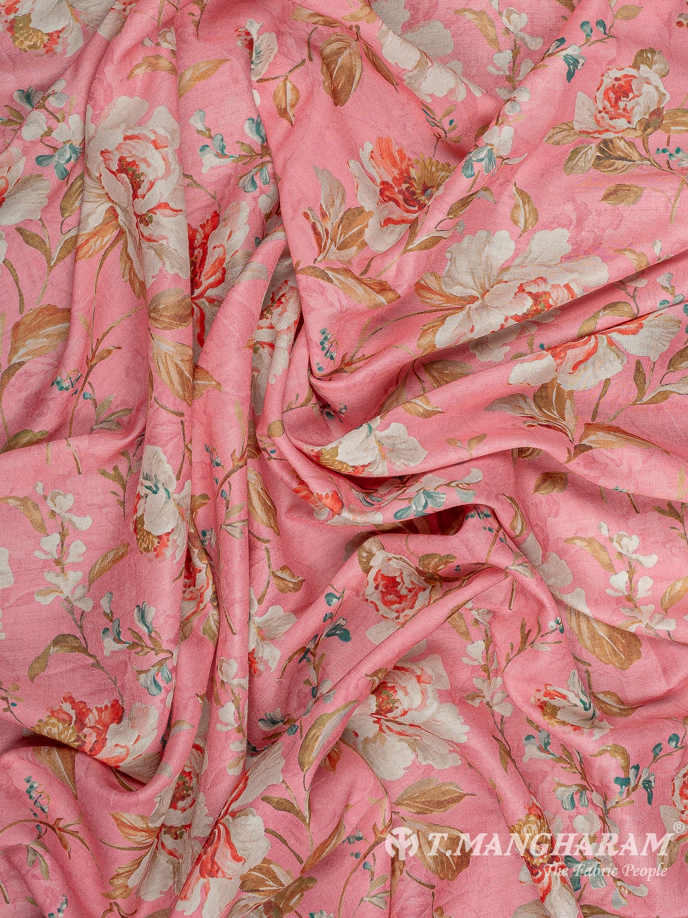 Pink Cotton Fabric - EC11693