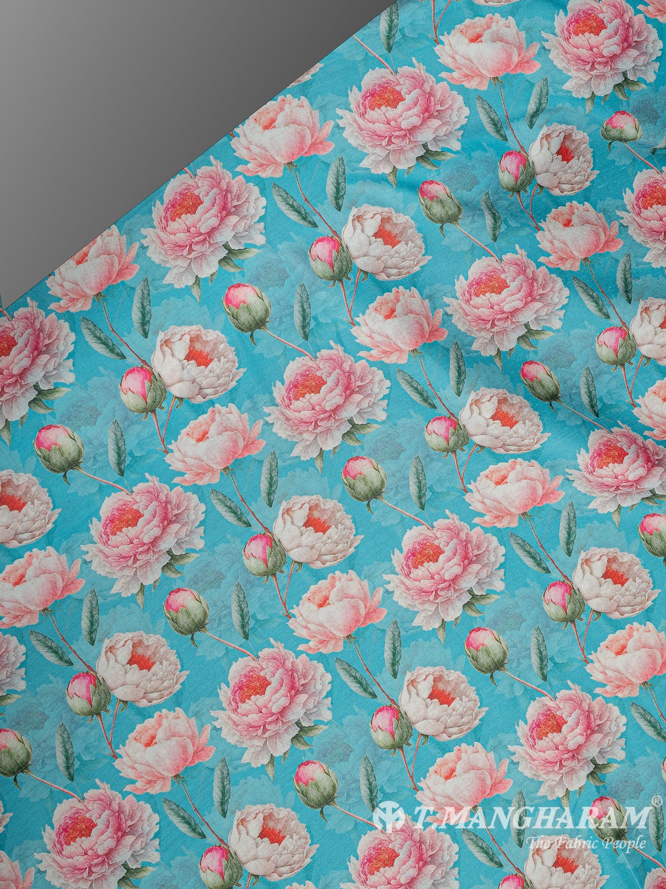 Blue Cotton Fabric - EC11703