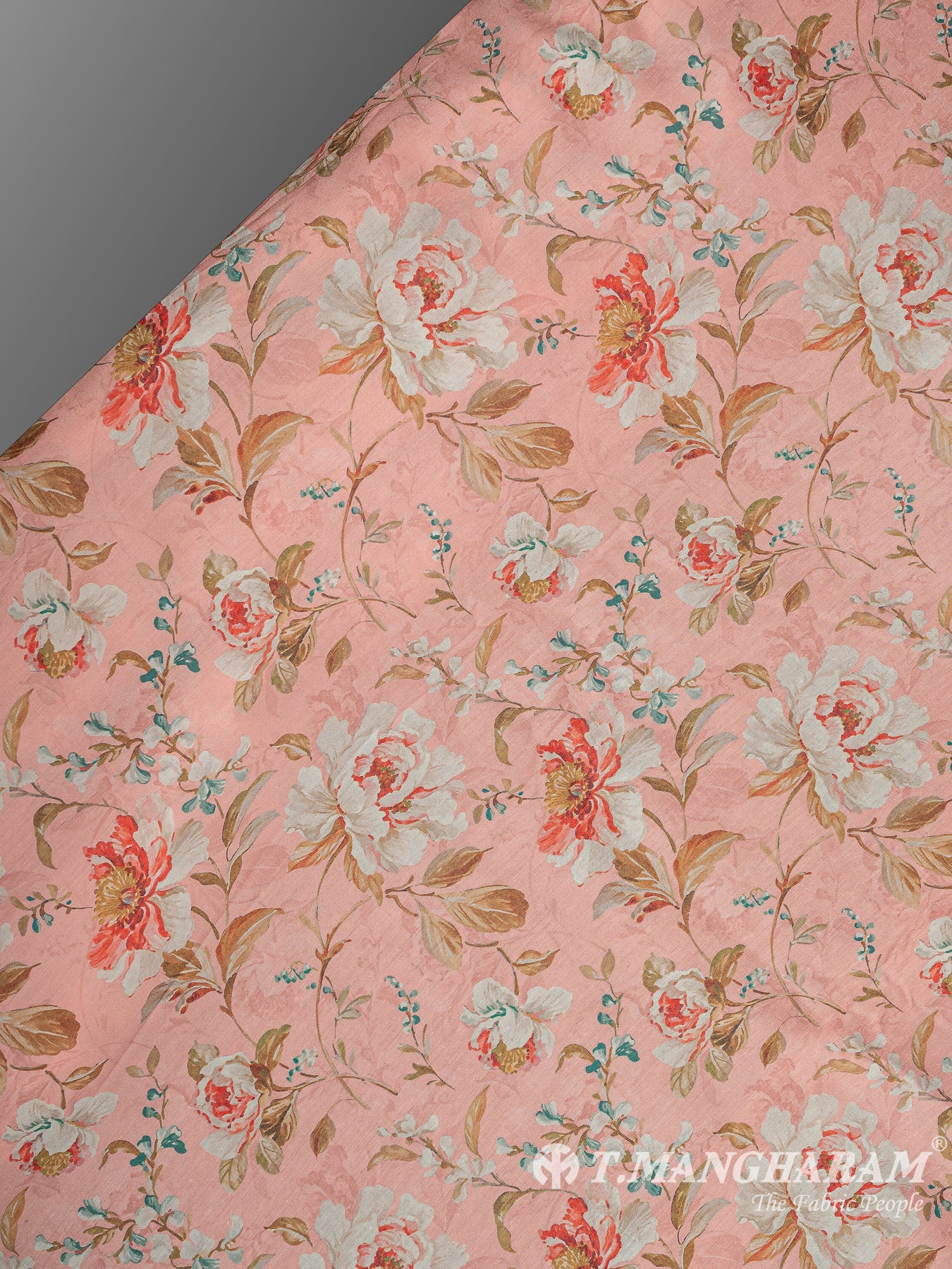 Peach Cotton Fabric - EC11699